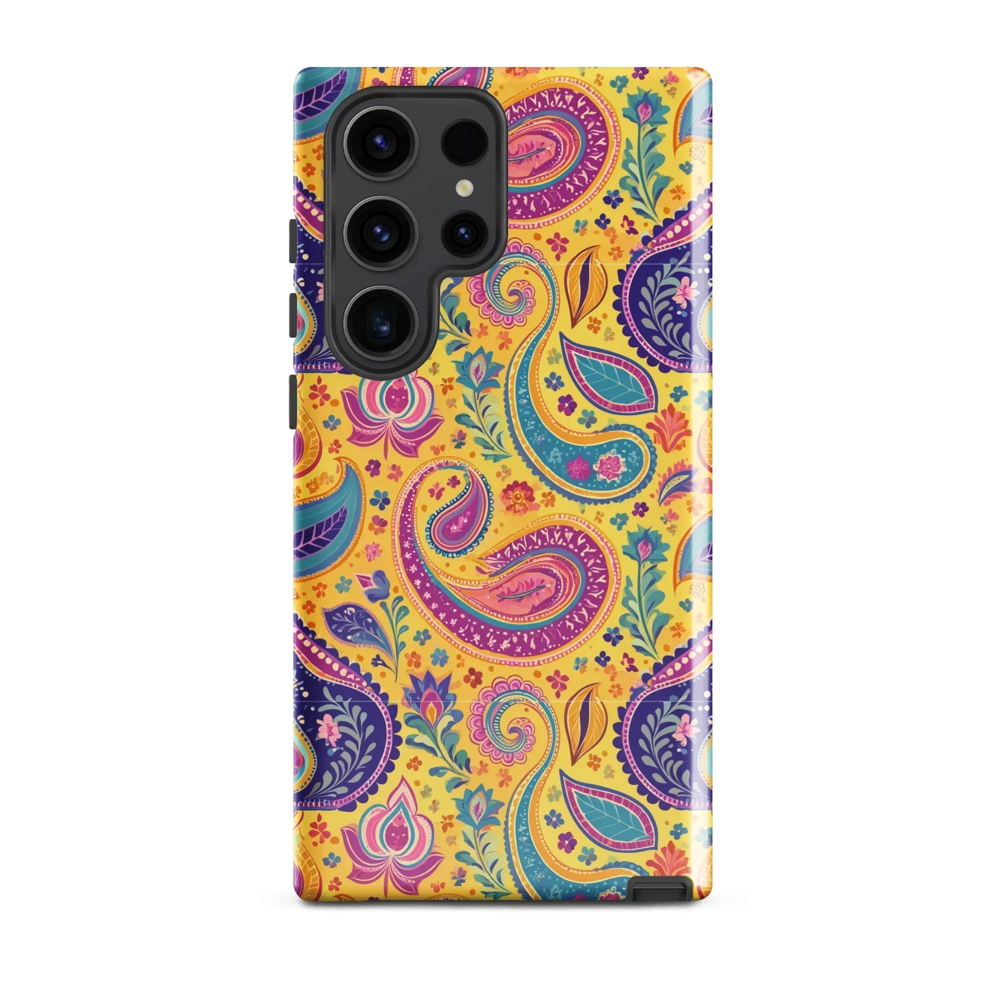 Indian Whimsical Paisley Tough Samsung Case - The Global Wanderer