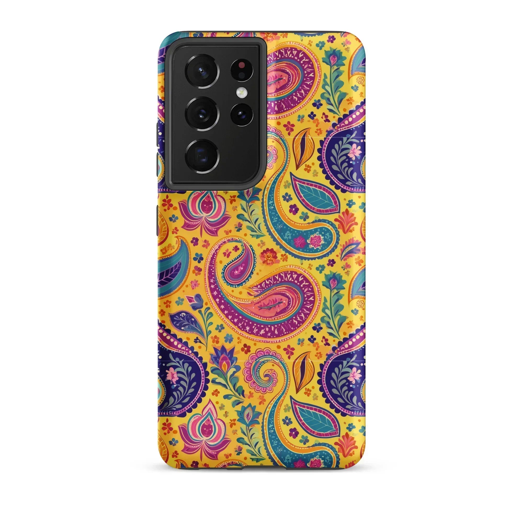Indian Whimsical Paisley Tough Samsung Case - The Global Wanderer