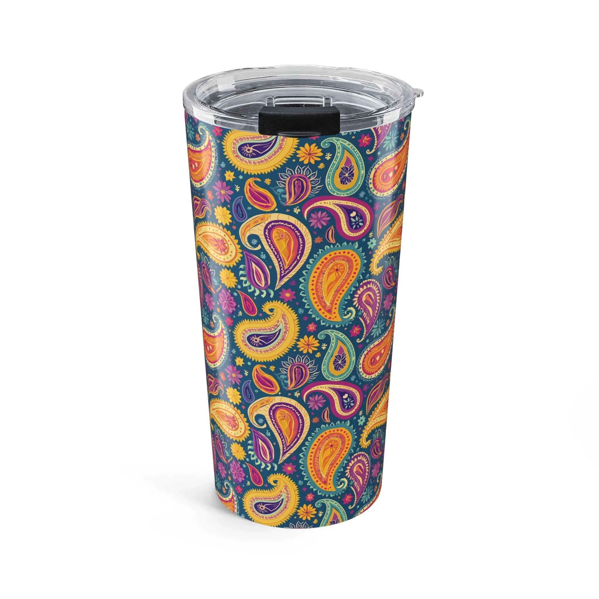 Indian Whimsical Paisley Tumbler - The Global Wanderer