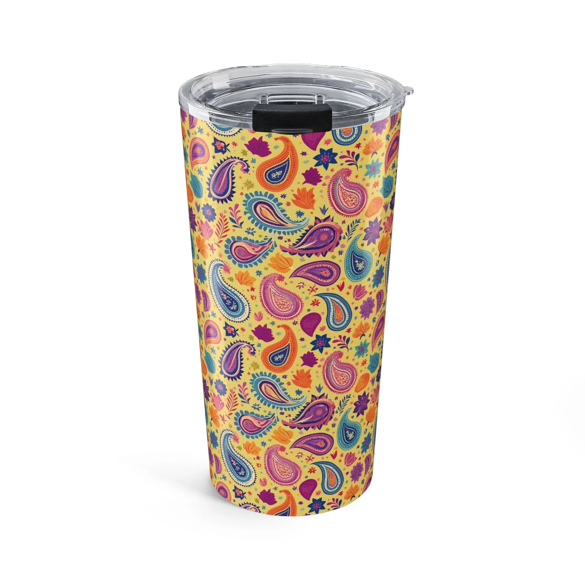 Indian Whimsical Paisley Tumbler - The Global Wanderer