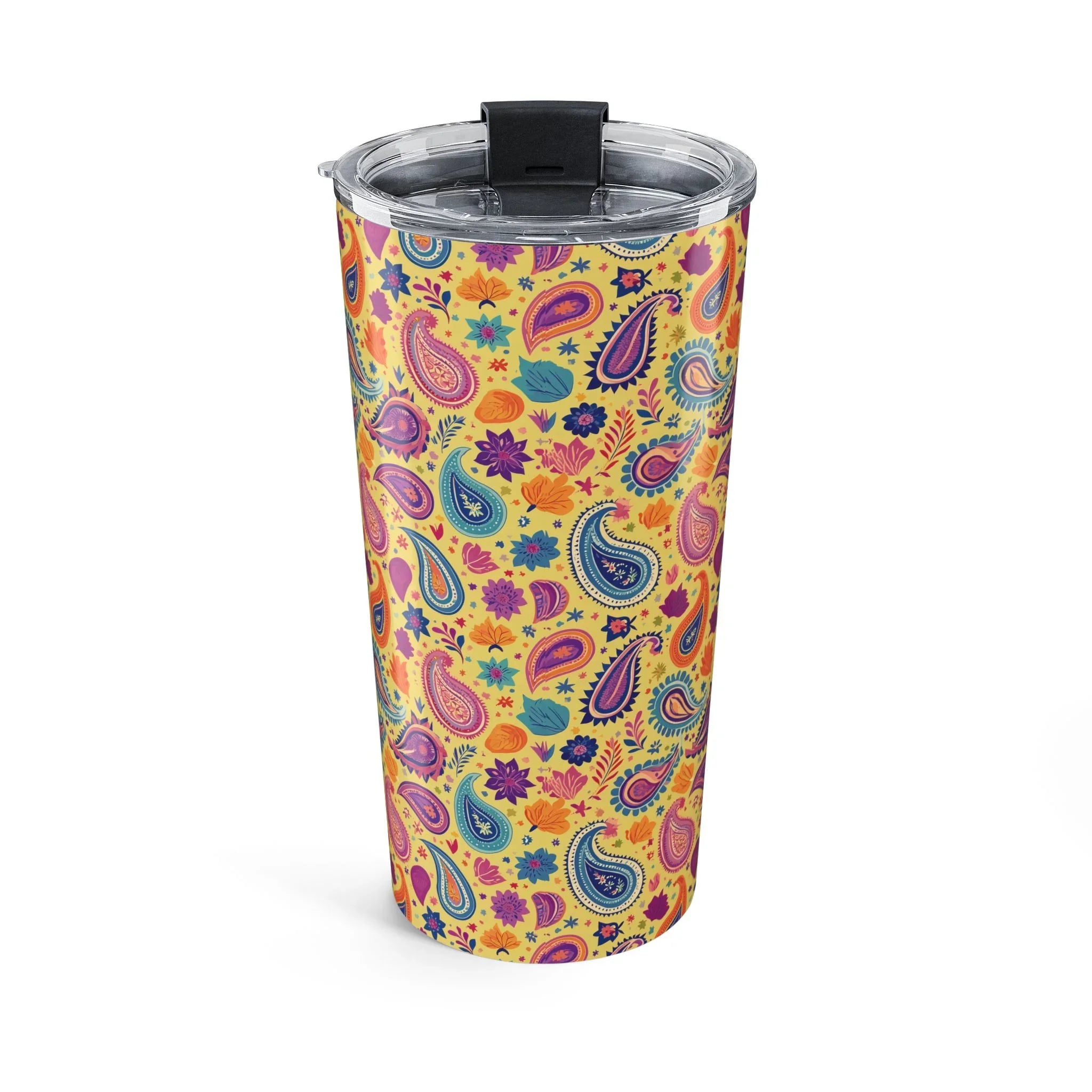 Indian Whimsical Paisley Tumbler - The Global Wanderer