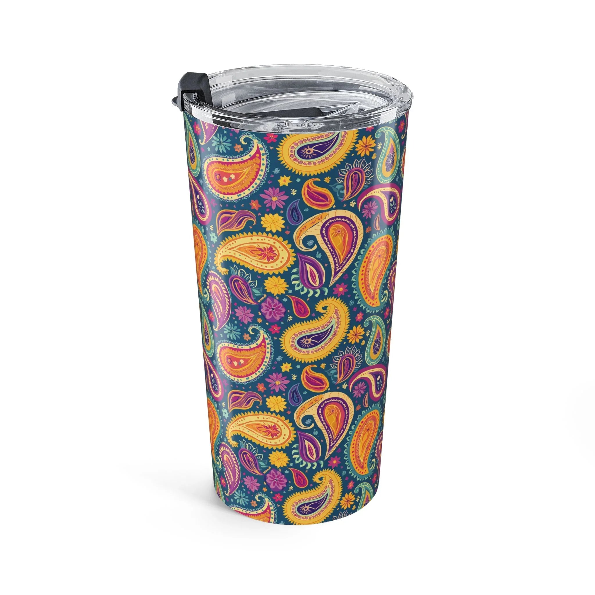 Indian Whimsical Paisley Tumbler - The Global Wanderer