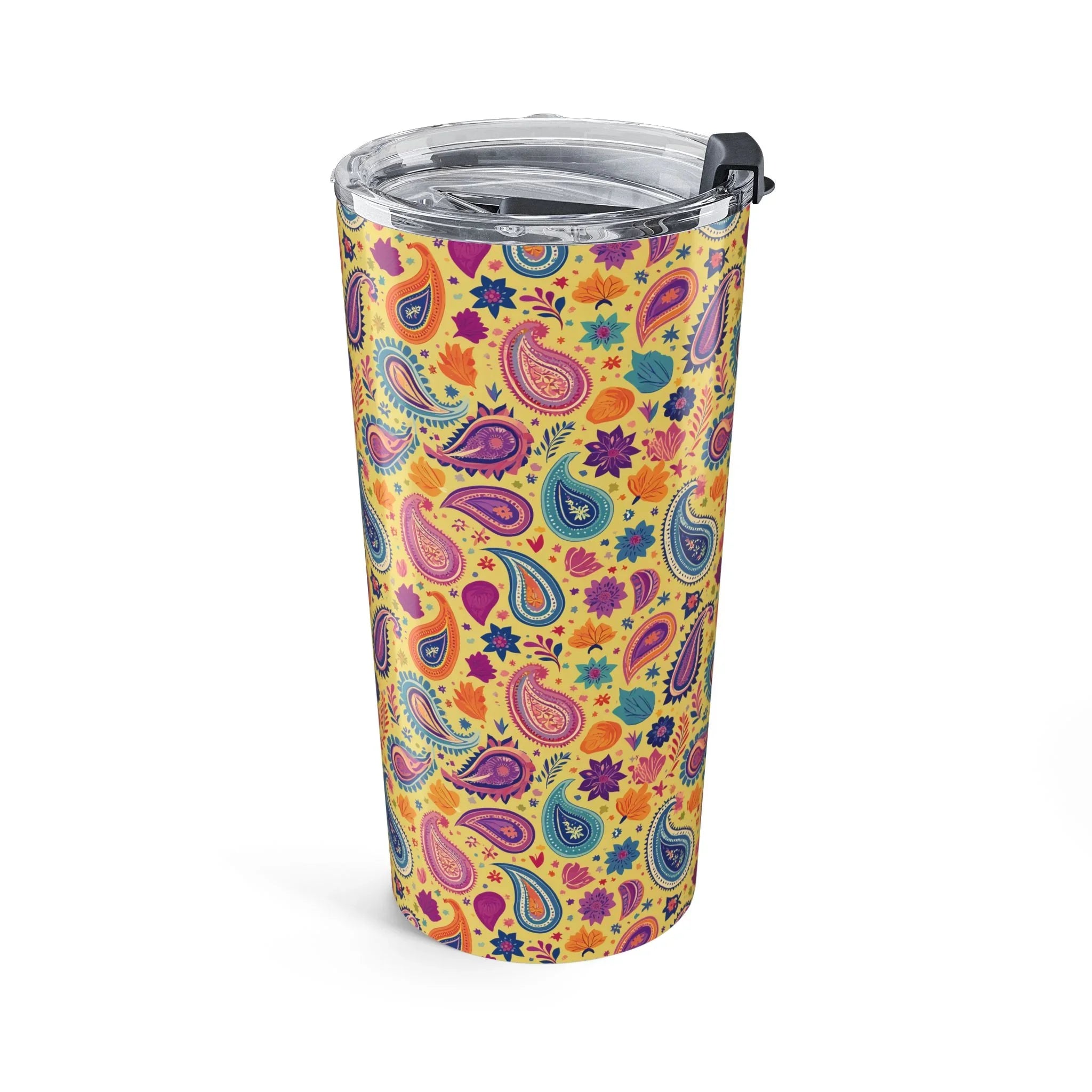 Indian Whimsical Paisley Tumbler - The Global Wanderer