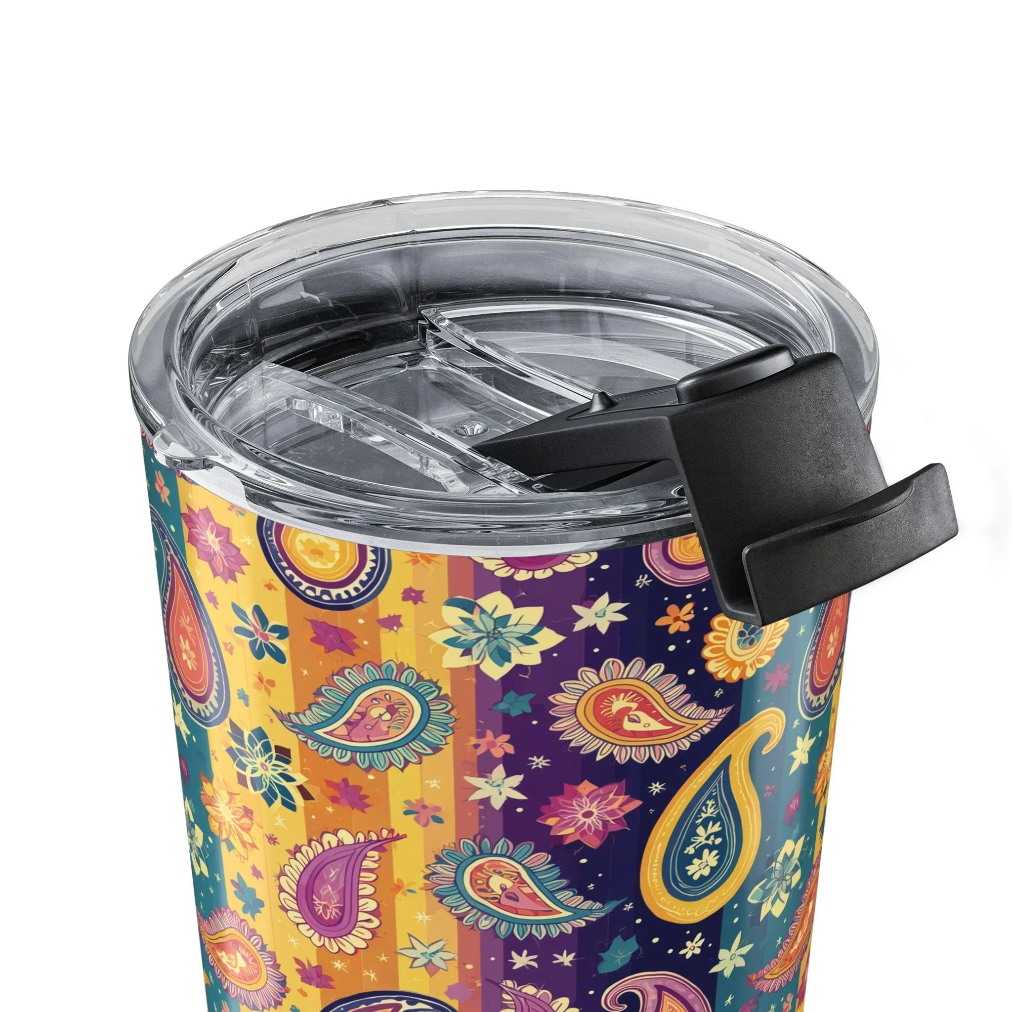 Indian Whimsical Paisley Tumbler - The Global Wanderer