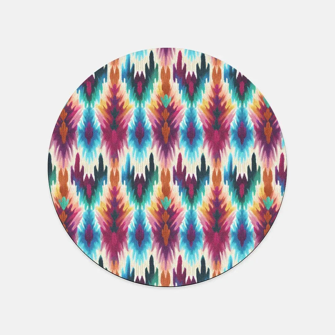 Indonesian Ikat Mouse Pad - The Global Wanderer