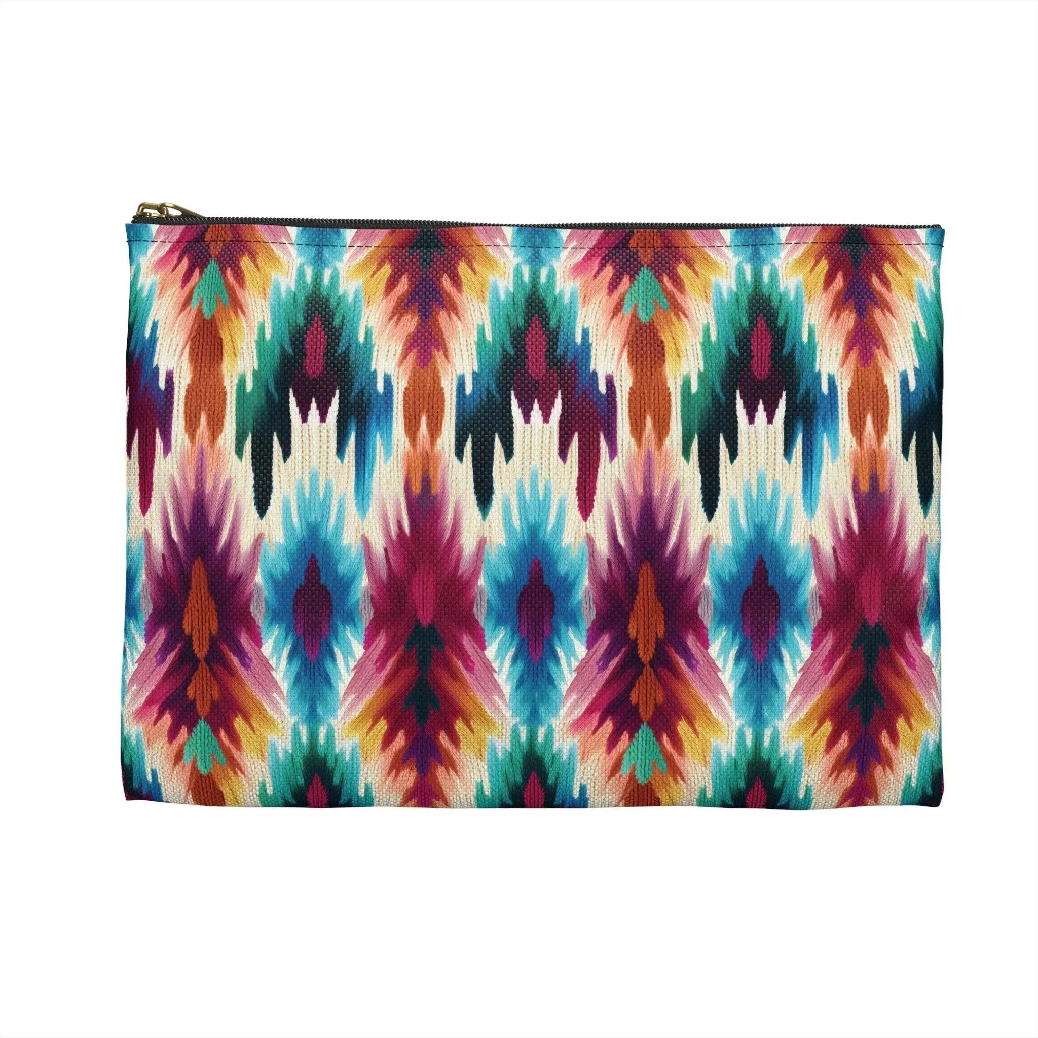 Indonesian Ikat Pouch - The Global Wanderer