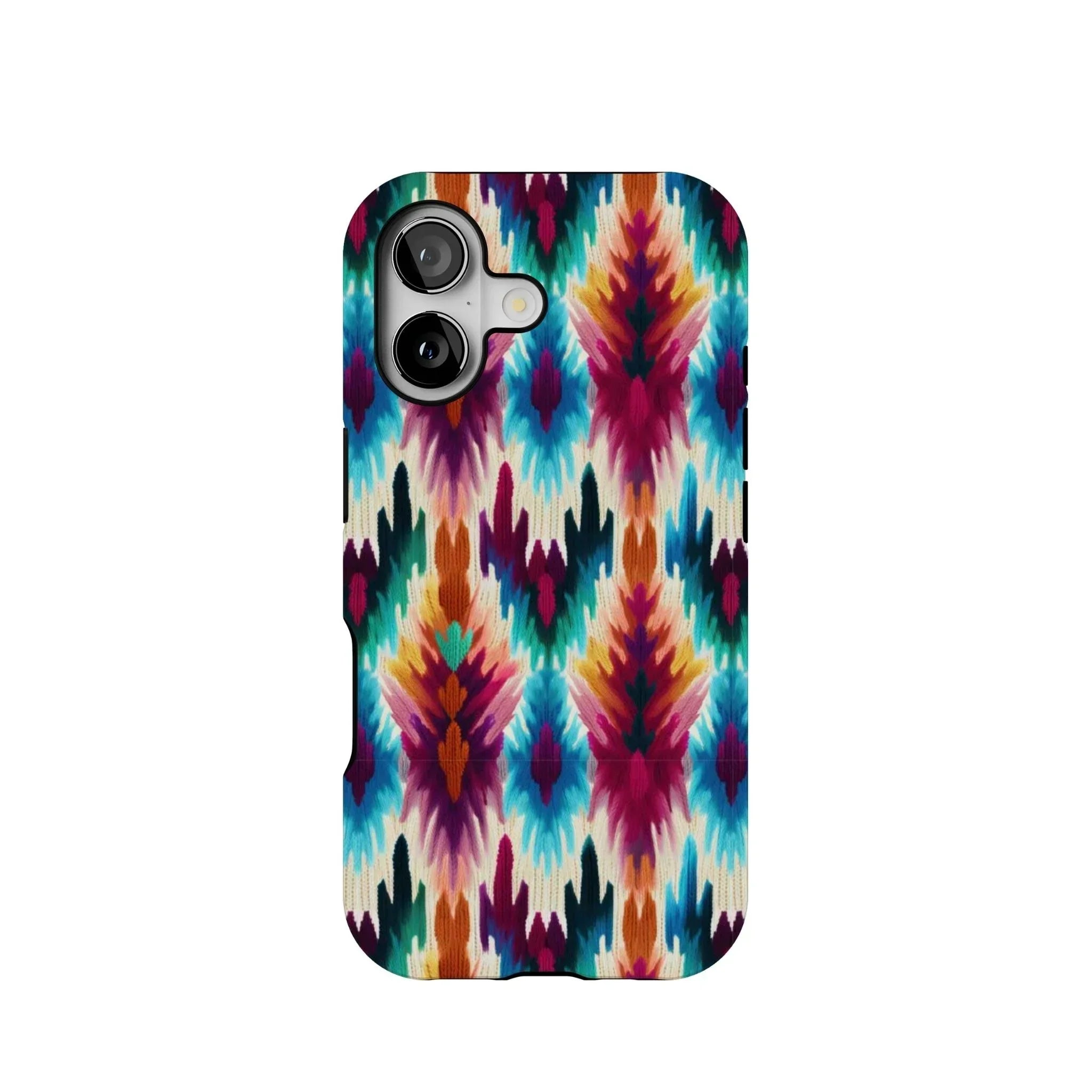Indonesian Ikat Tough MagSafe iPhone Case - The Global Wanderer