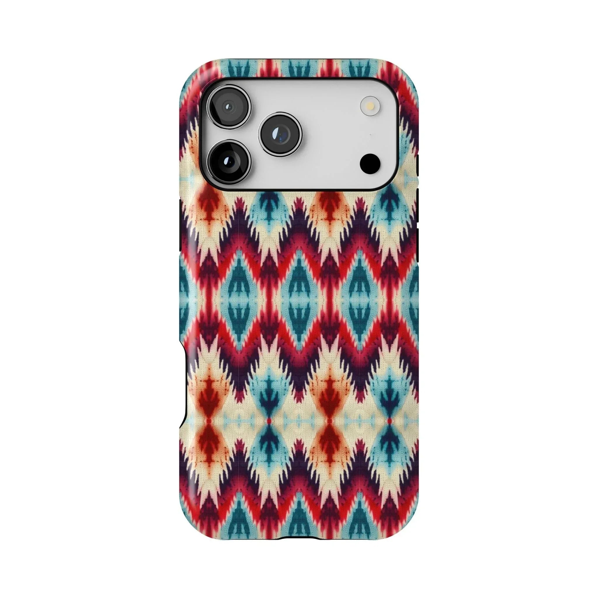 Indonesian Ikat Tough MagSafe iPhone Case - The Global Wanderer