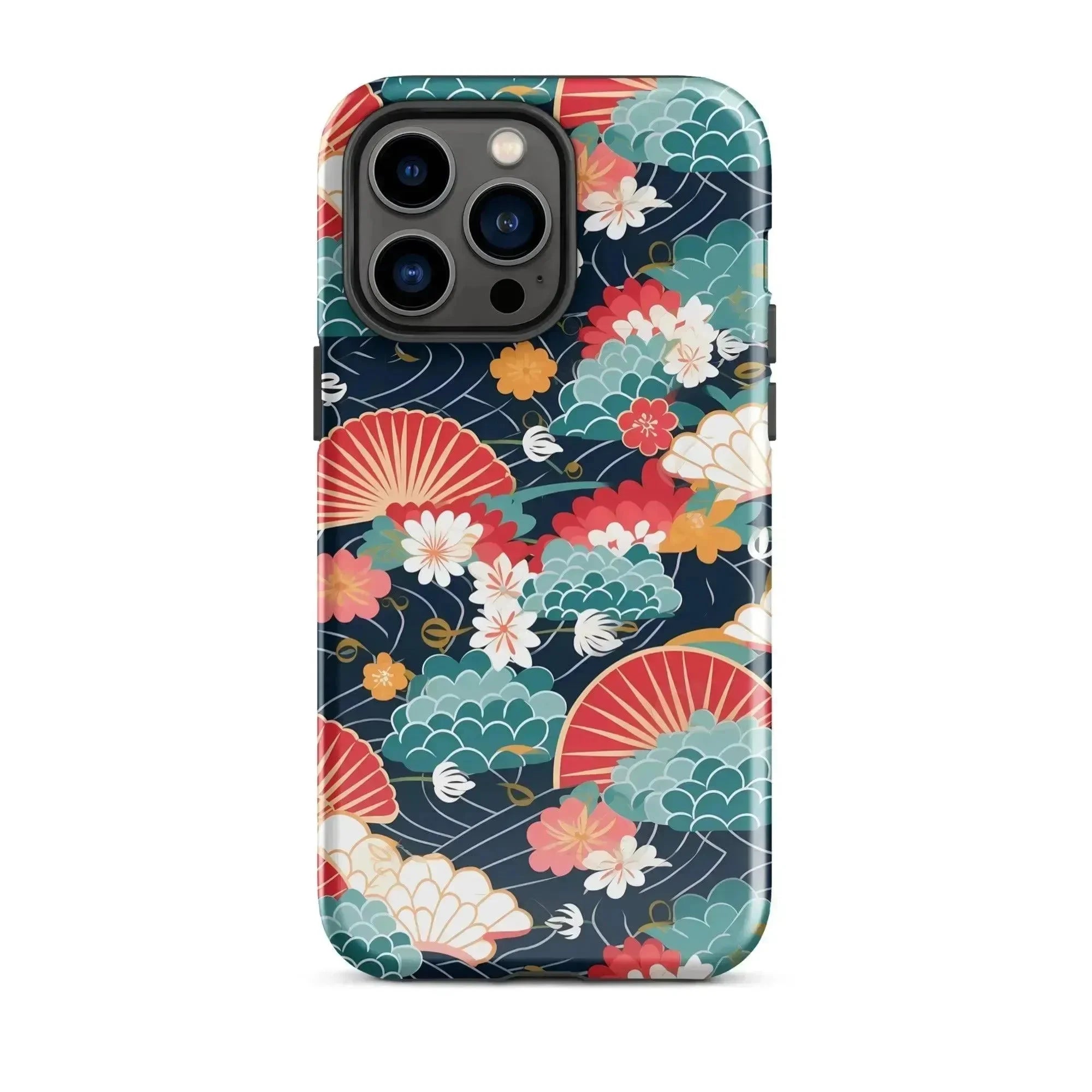 Japanese Origami Tough MagSafe iPhone® Case - The Global Wanderer