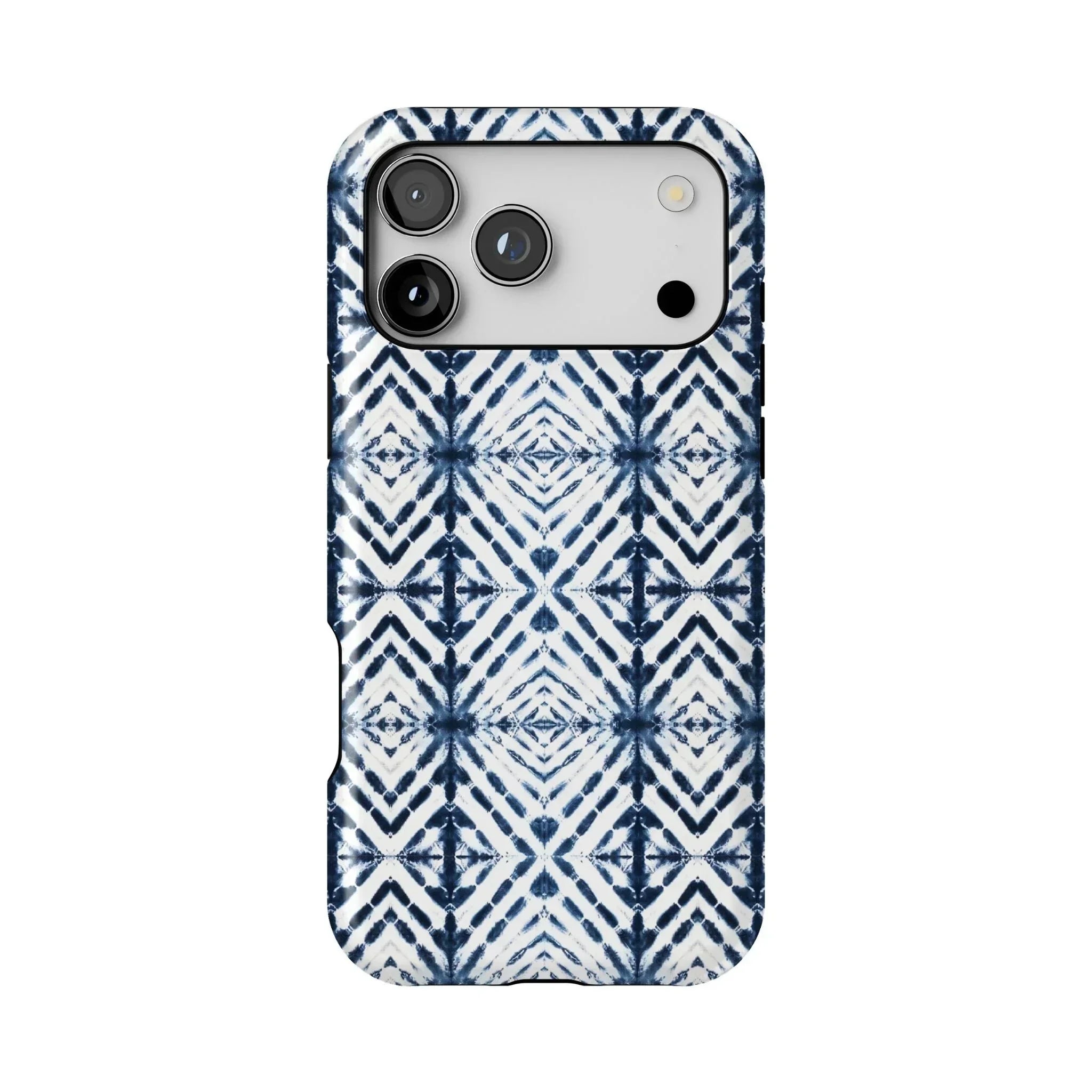 Japanese Shibori Tough MagSafe iPhone Case - The Global Wanderer