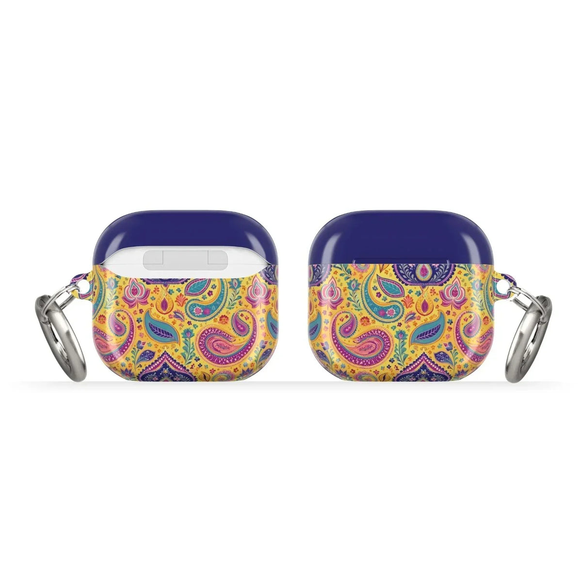 Jodhpur Saffron Paisley AirPods 4 Case - The Global Wanderer