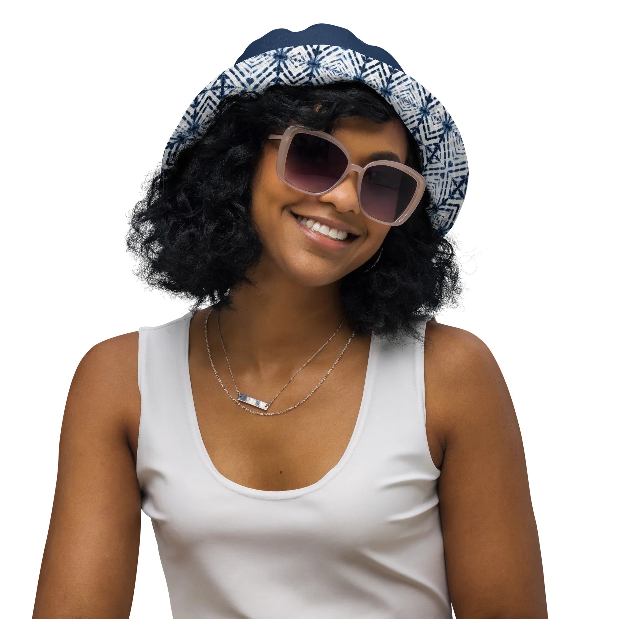 Kanazawa Silk Shibori Reversible Bucket Hat - The Global Wanderer