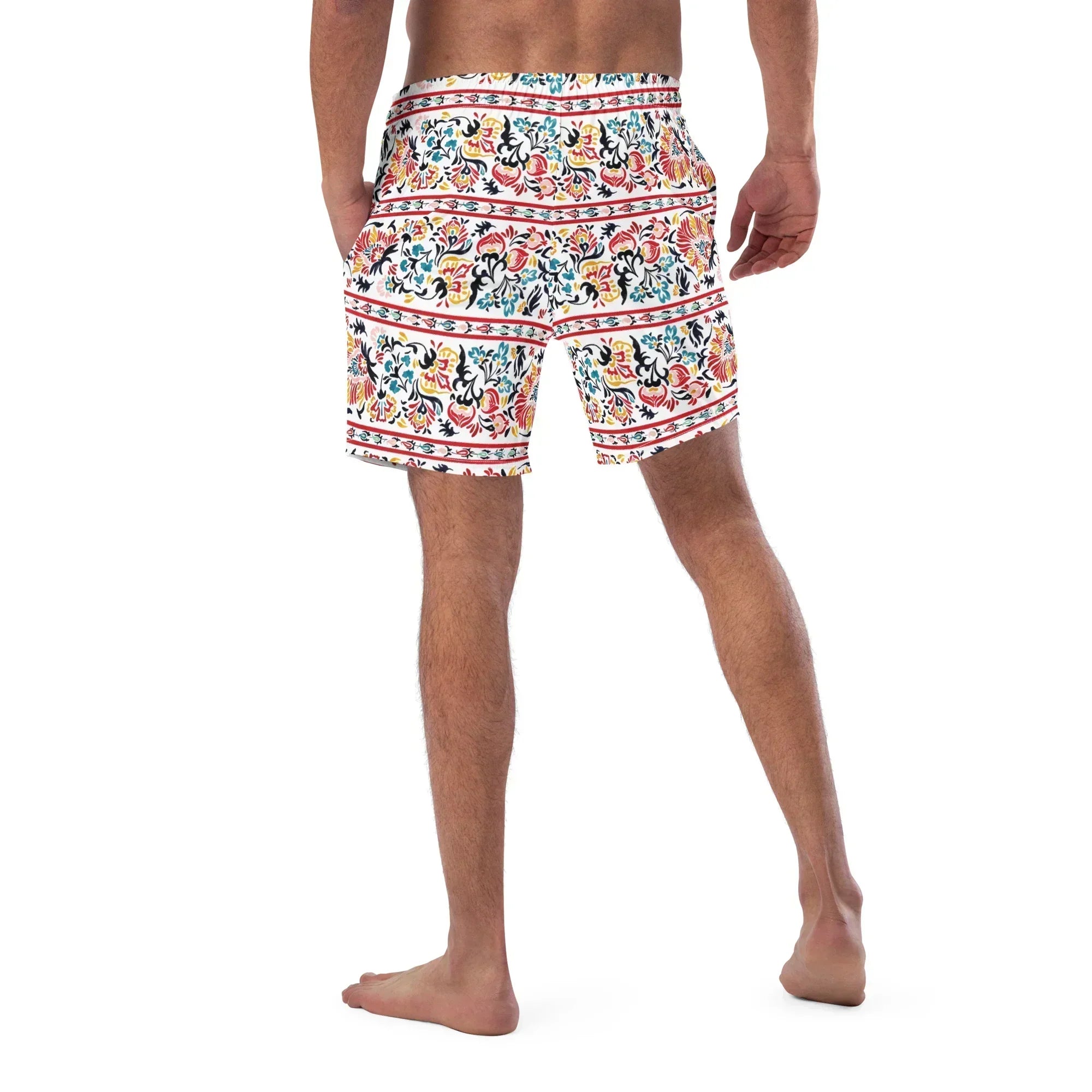 Khiva Suzani Recycled Swim Trunks - The Global Wanderer