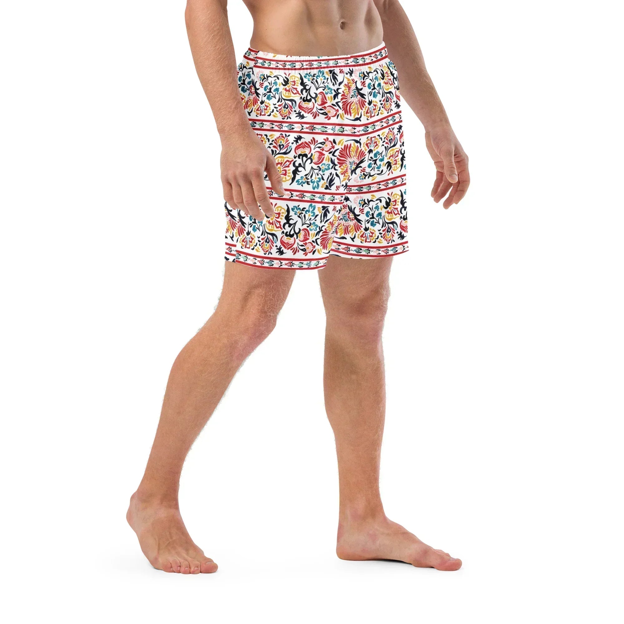 Khiva Suzani Recycled Swim Trunks - The Global Wanderer