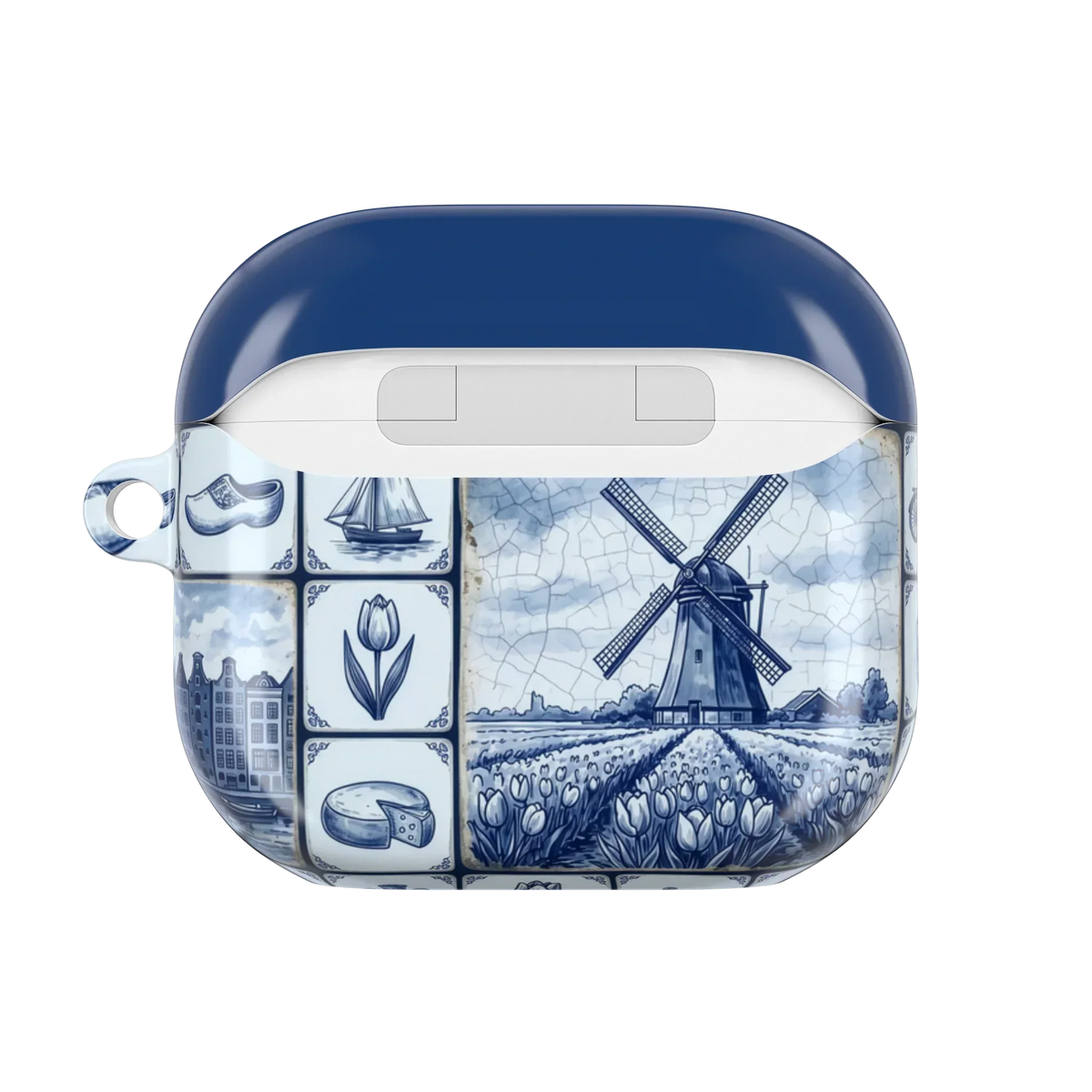 Kinderdijk Sky AirPods 4 Case - The Global Wanderer