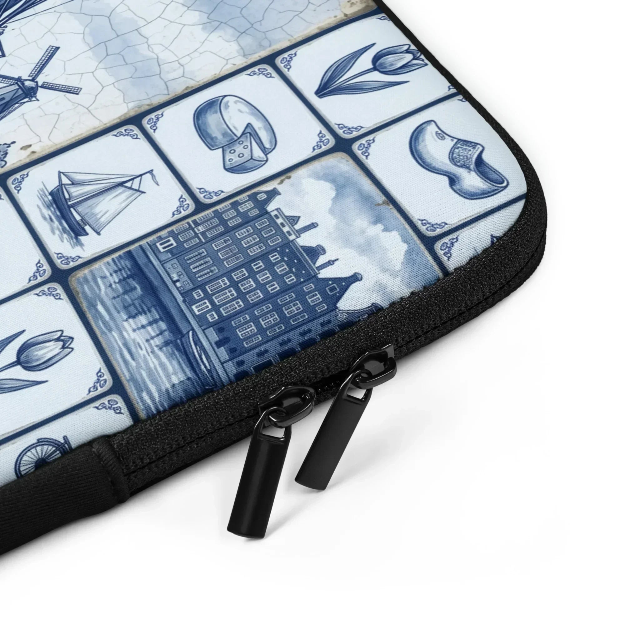 Kinderdijk Sky Laptop Case - The Global Wanderer