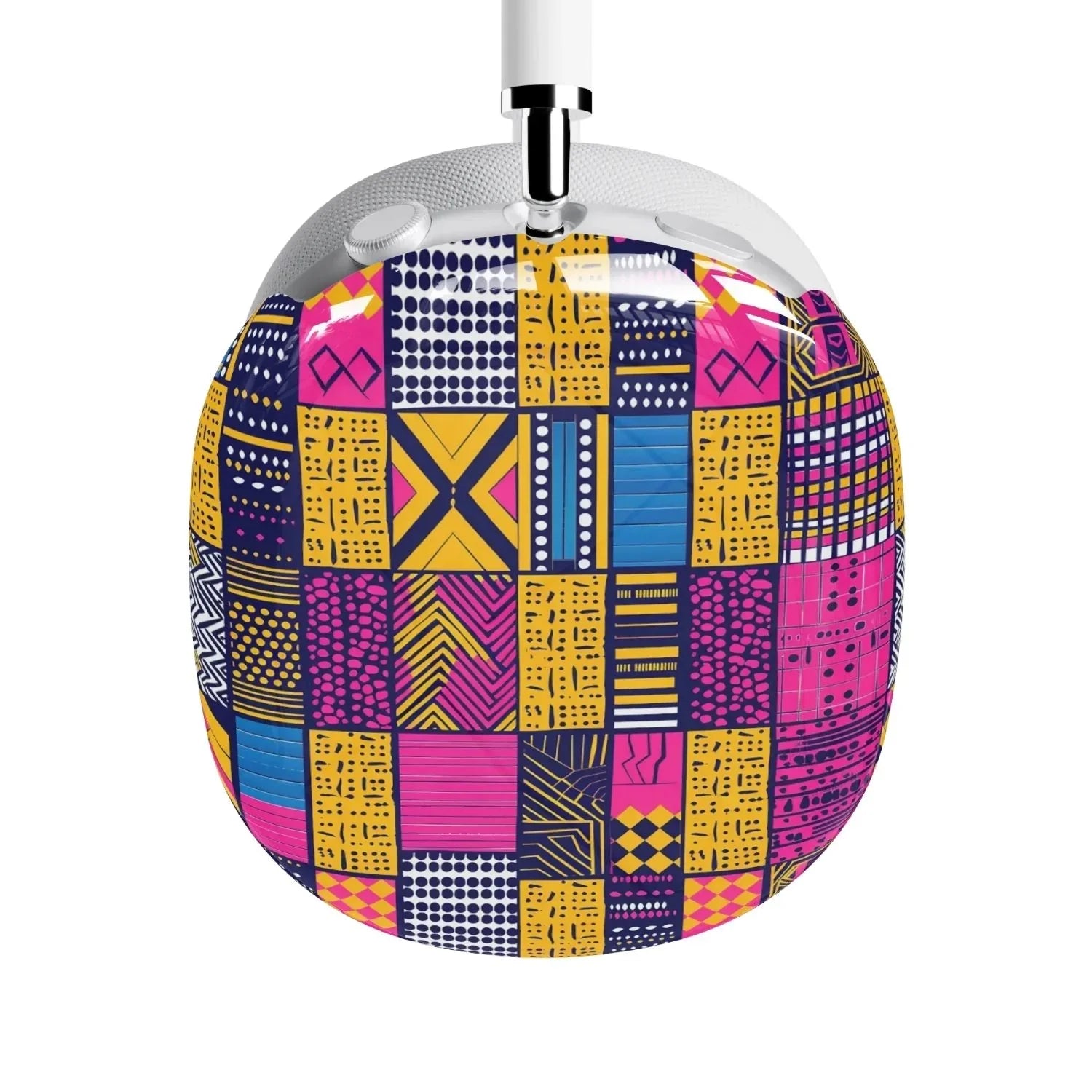 Kumasi Rose Kente Cloth AirPods Max Case - The Global Wanderer