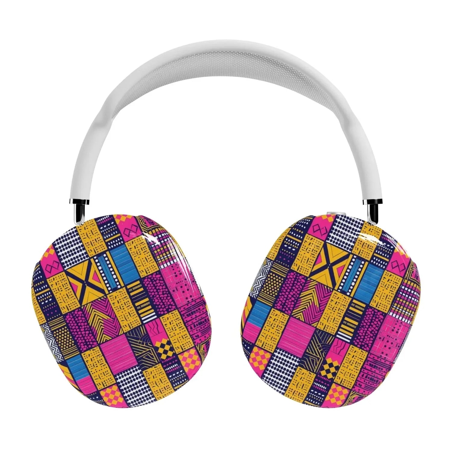 Kumasi Rose Kente Cloth AirPods Max Case - The Global Wanderer