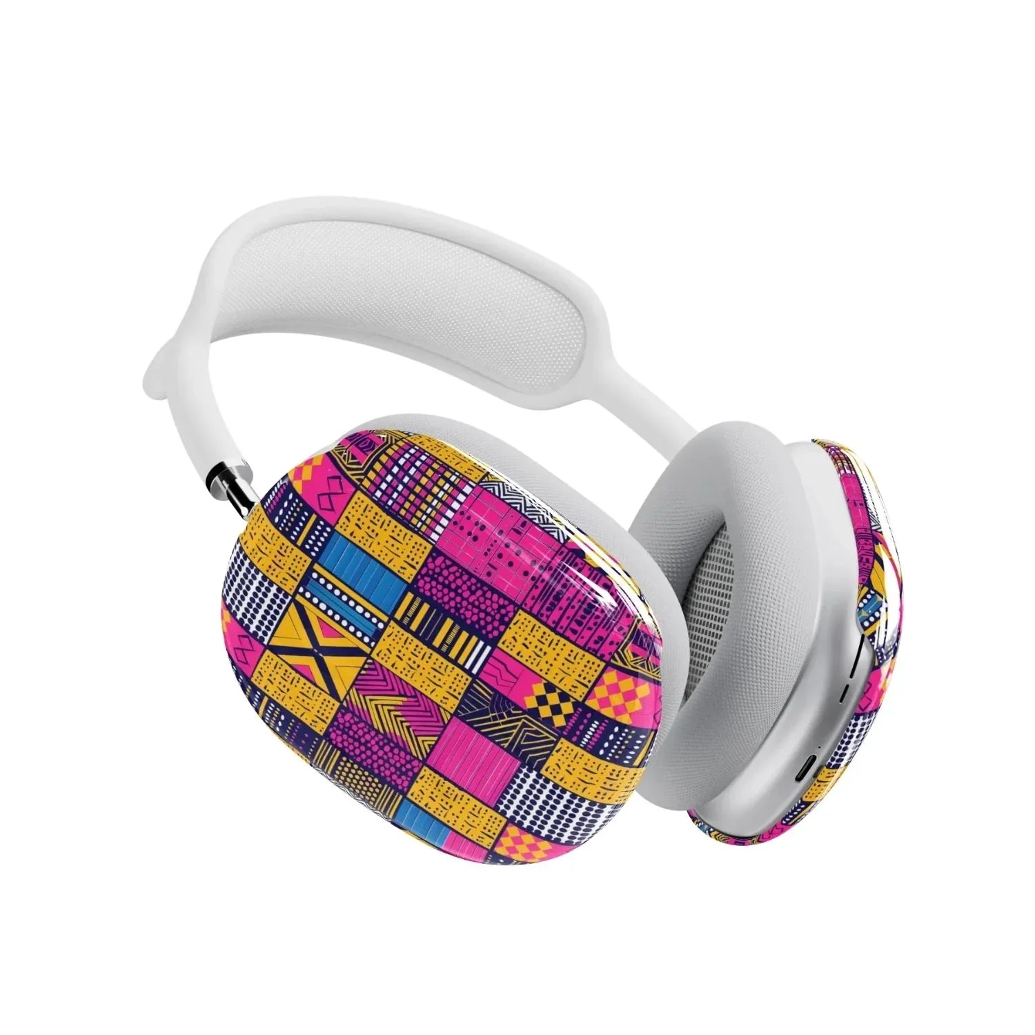 Kumasi Rose Kente Cloth AirPods Max Case - The Global Wanderer