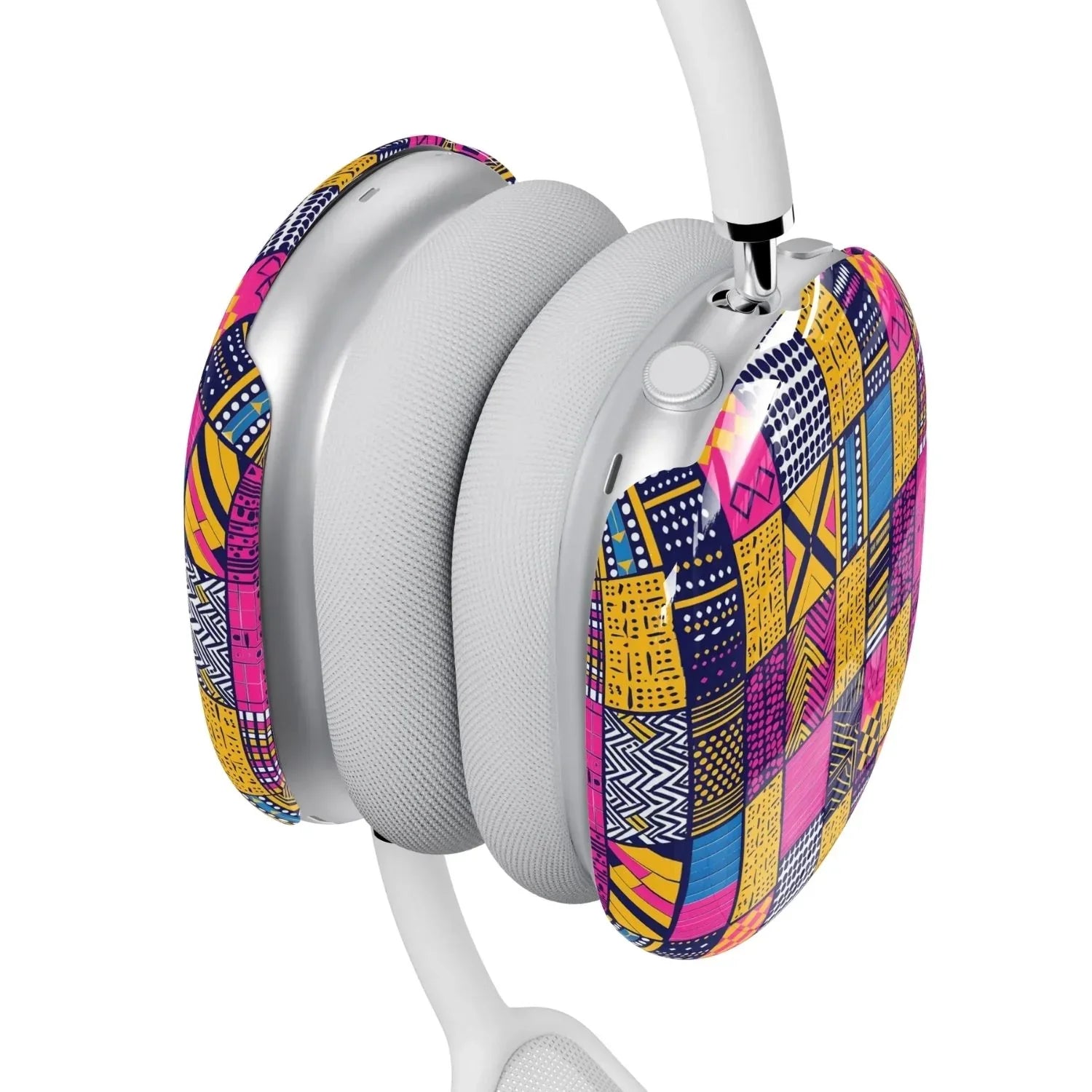 Kumasi Rose Kente Cloth AirPods Max Case - The Global Wanderer