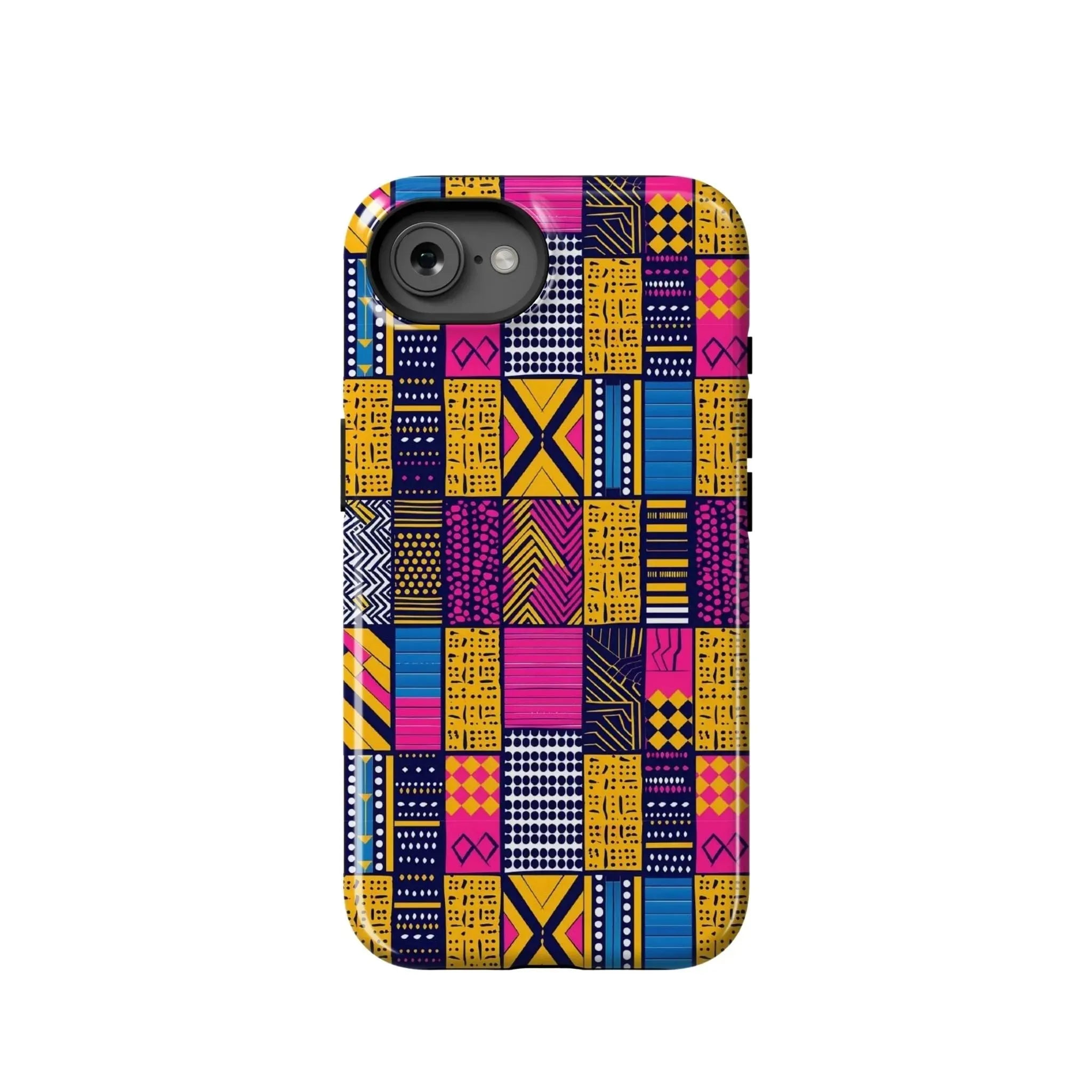 Ghanaian Kente Cloth Tough MagSafe iPhone® Case - The Global Wanderer