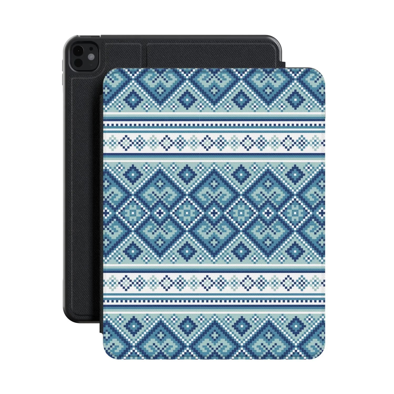 Kyiv Sky Vyshyvanka iPad Case - The Global Wanderer