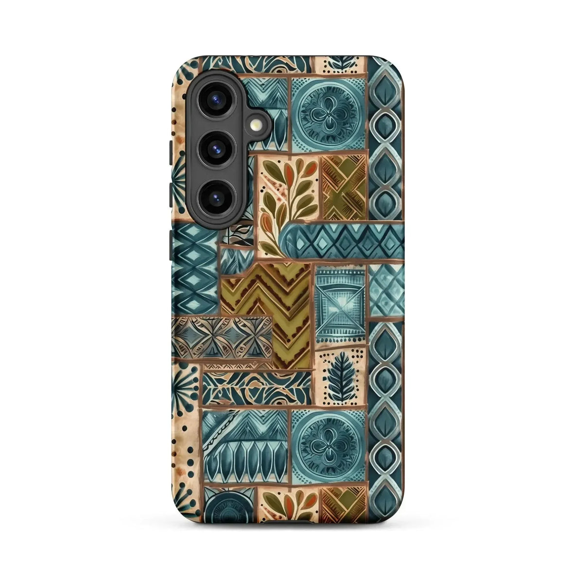 Lagoon Current Tapa Cloth Samsung Case - The Global Wanderer