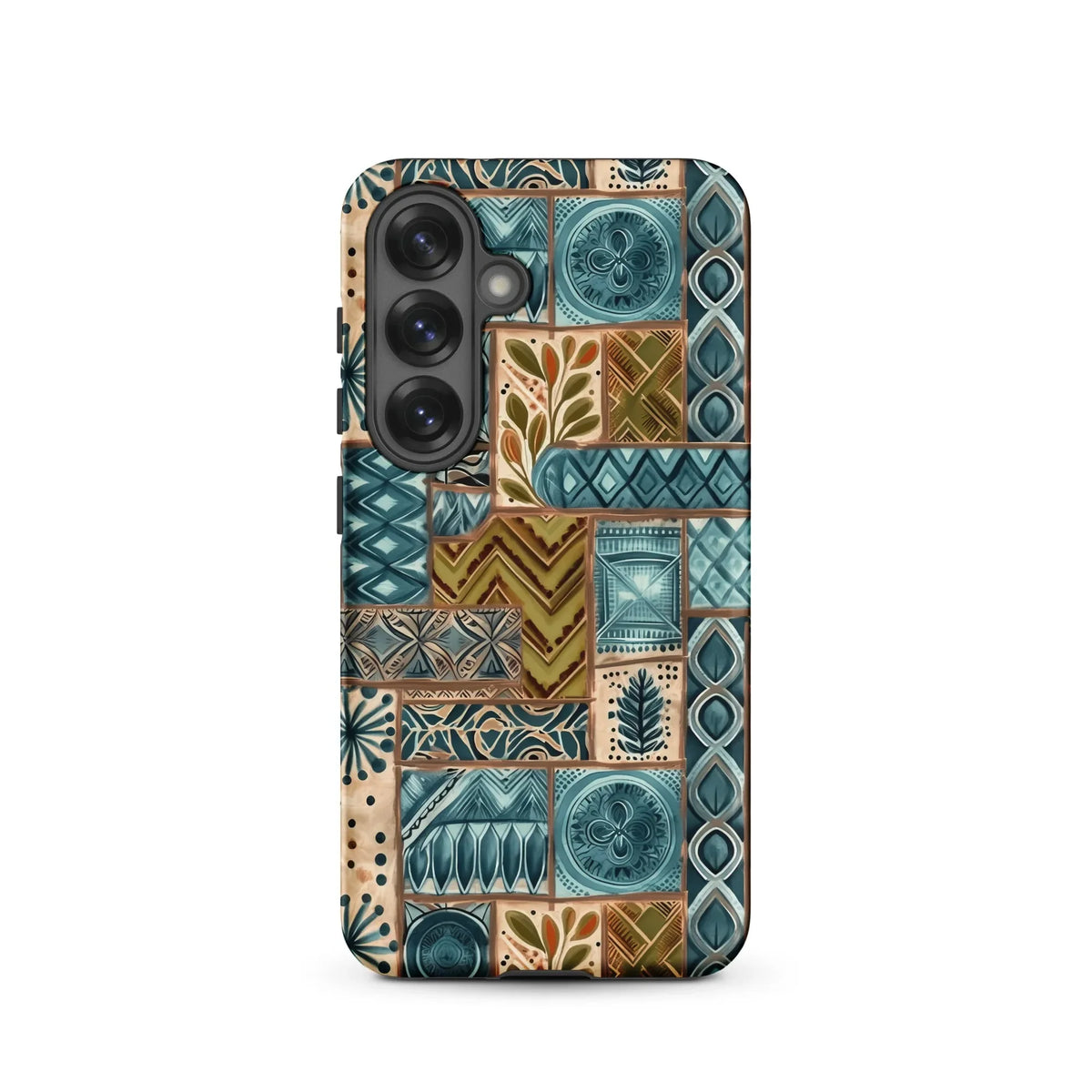 Lagoon Current Tapa Cloth Samsung Case - The Global Wanderer