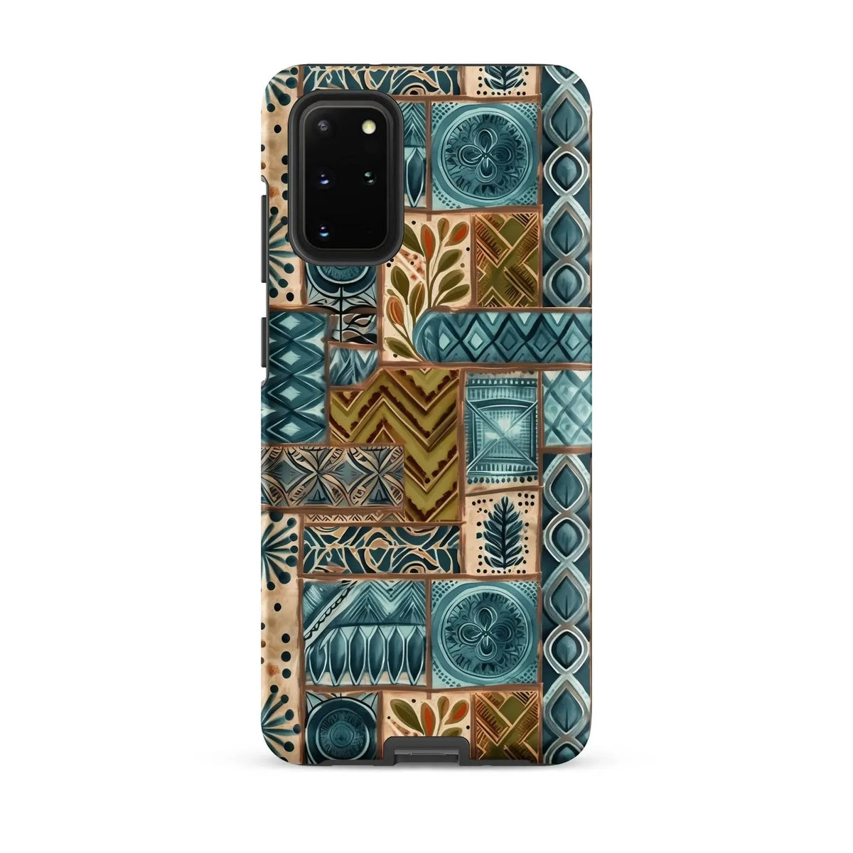 Lagoon Current Tapa Cloth Samsung Case - The Global Wanderer