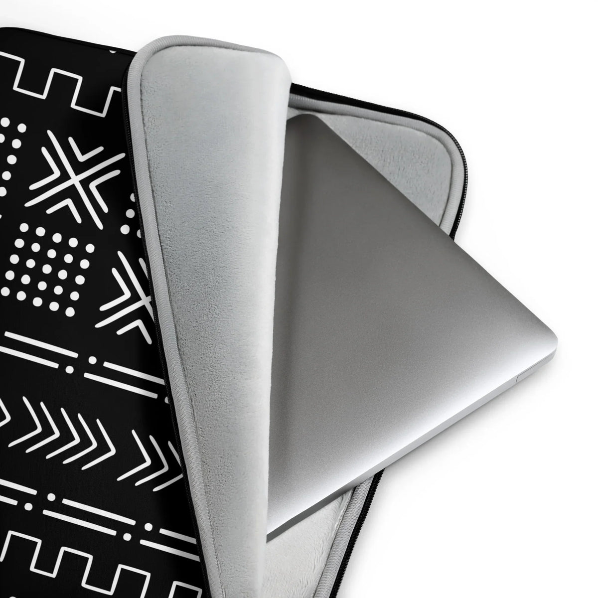 Bamako Night Mud Cloth Laptop Case - The Global Wanderer