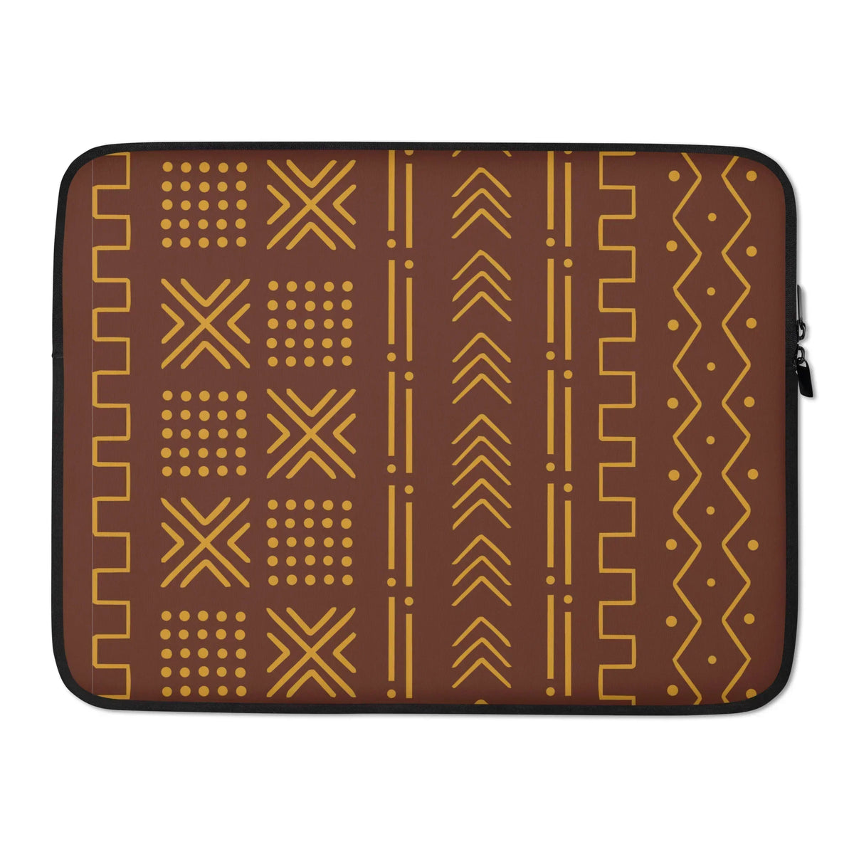 Ségou Clay Mud Cloth Laptop Case - The Global Wanderer