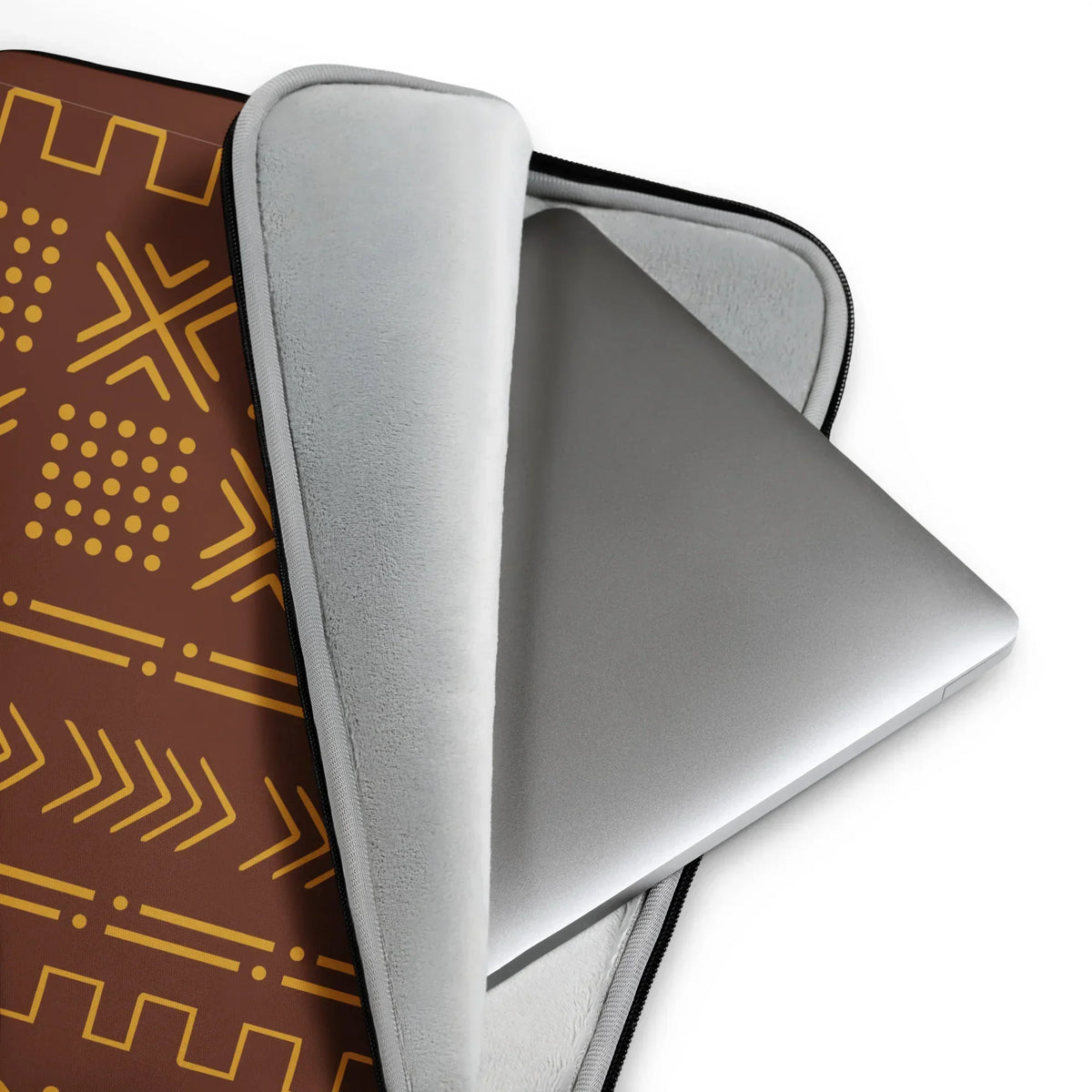 Ségou Clay Mud Cloth Laptop Case - The Global Wanderer