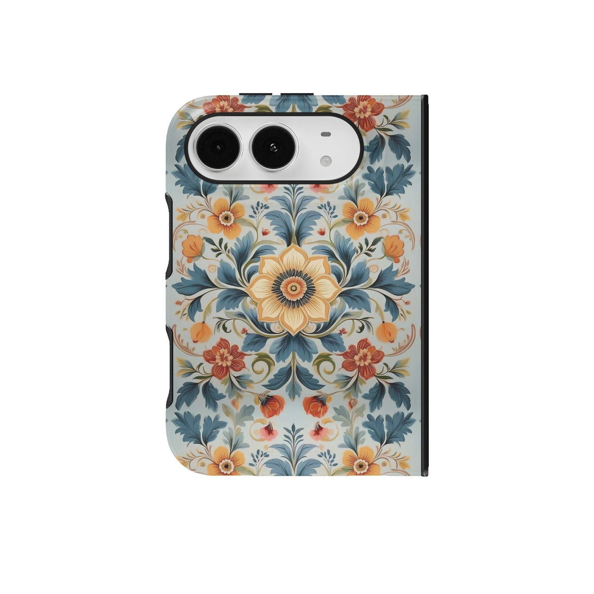 Ålesund Mist Rosemaling iPhone Duo Case - The Global Wanderer