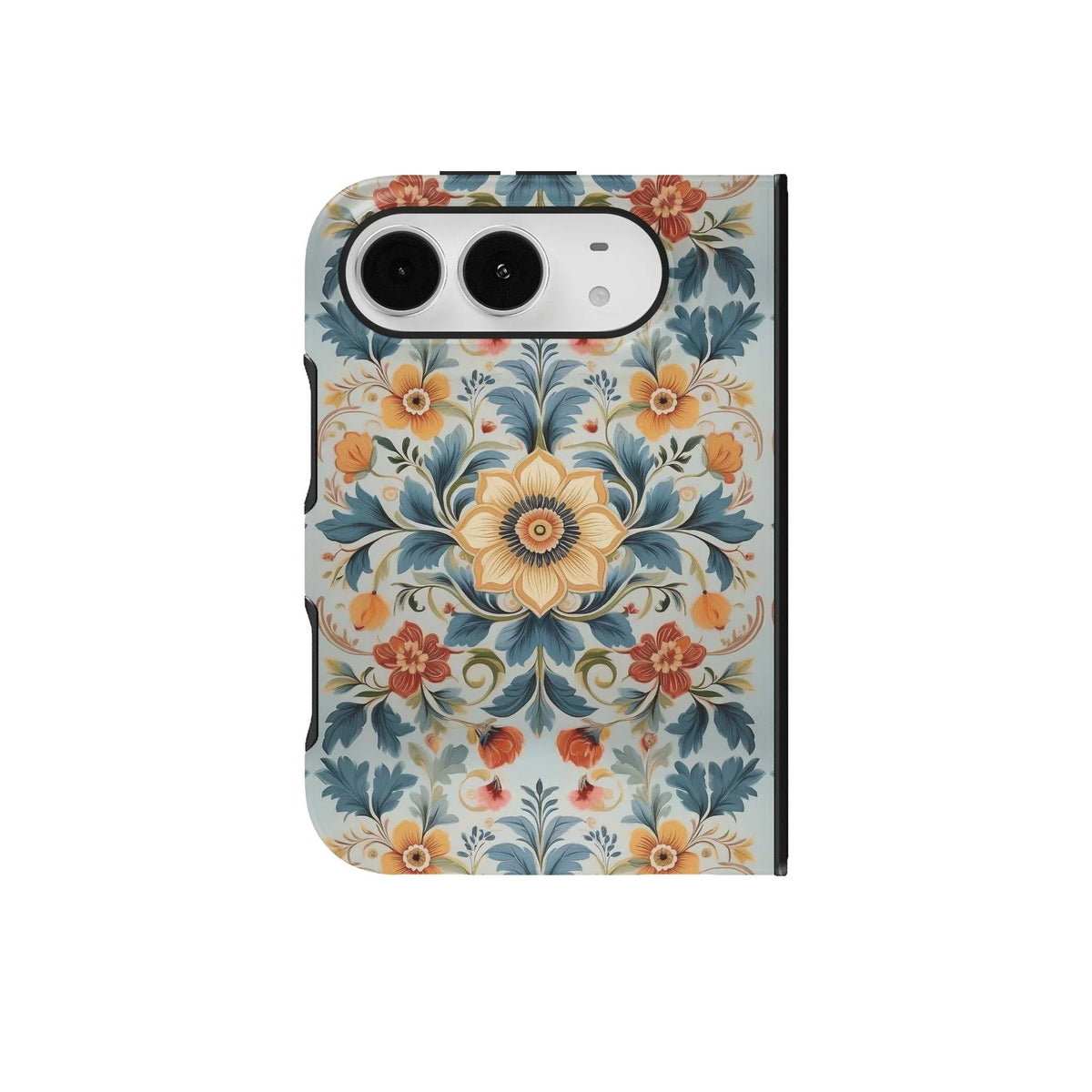 Ålesund Mist Rosemaling iPhone Duo Case - The Global Wanderer