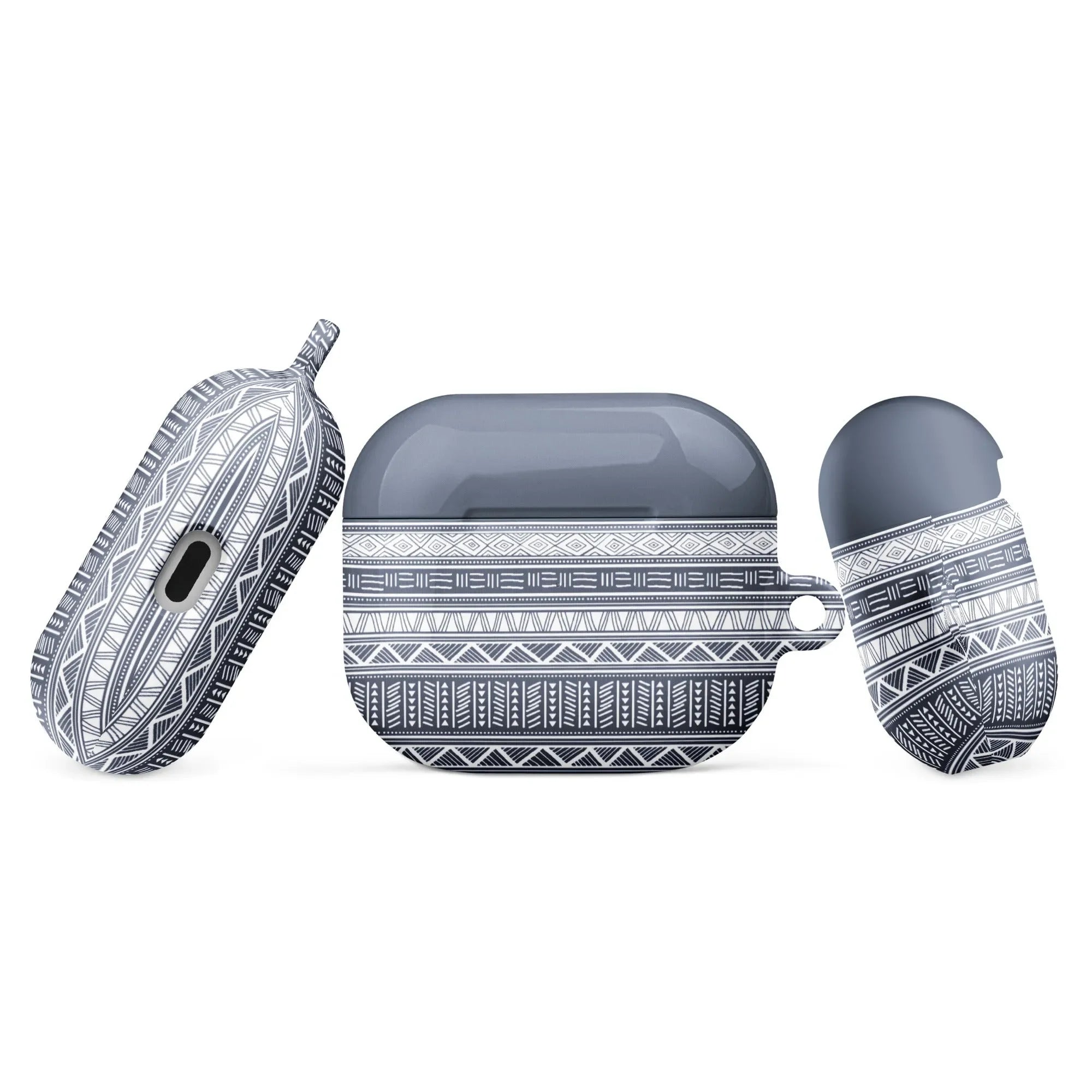 Light Blue African Blanket AirPod 3 Case - The Global Wanderer