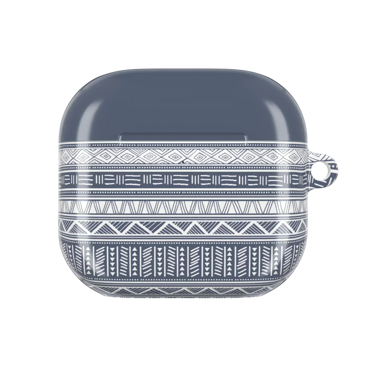 Light Blue African Blanket AirPods 4 Case - The Global Wanderer