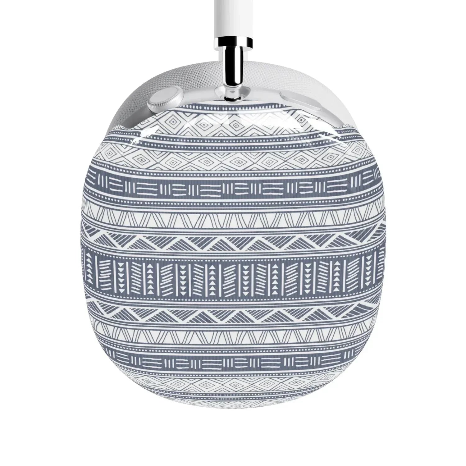 Light Blue African Blanket AirPods Max Case - The Global Wanderer