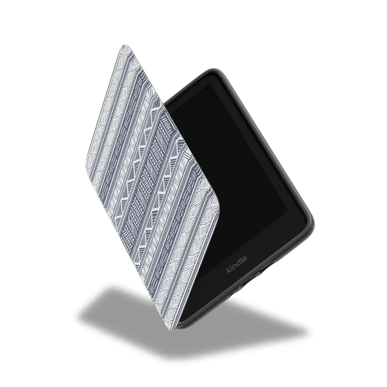 Light Blue African Blanket Kindle Case - The Global Wanderer