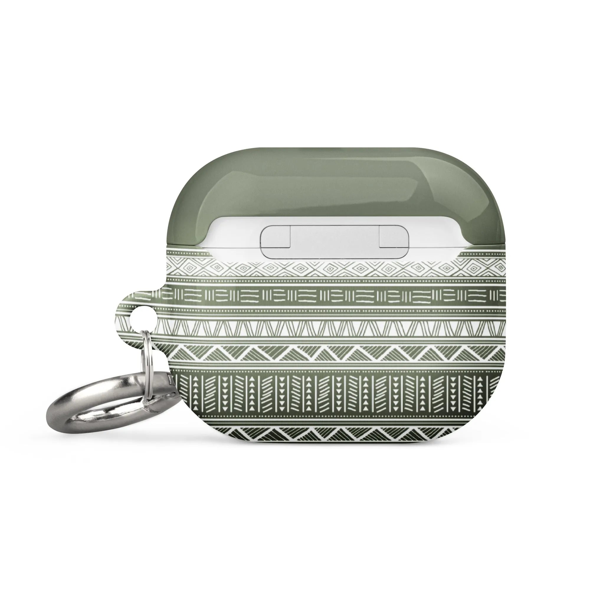 Light Green African Blanket AirPod 3 Case - The Global Wanderer