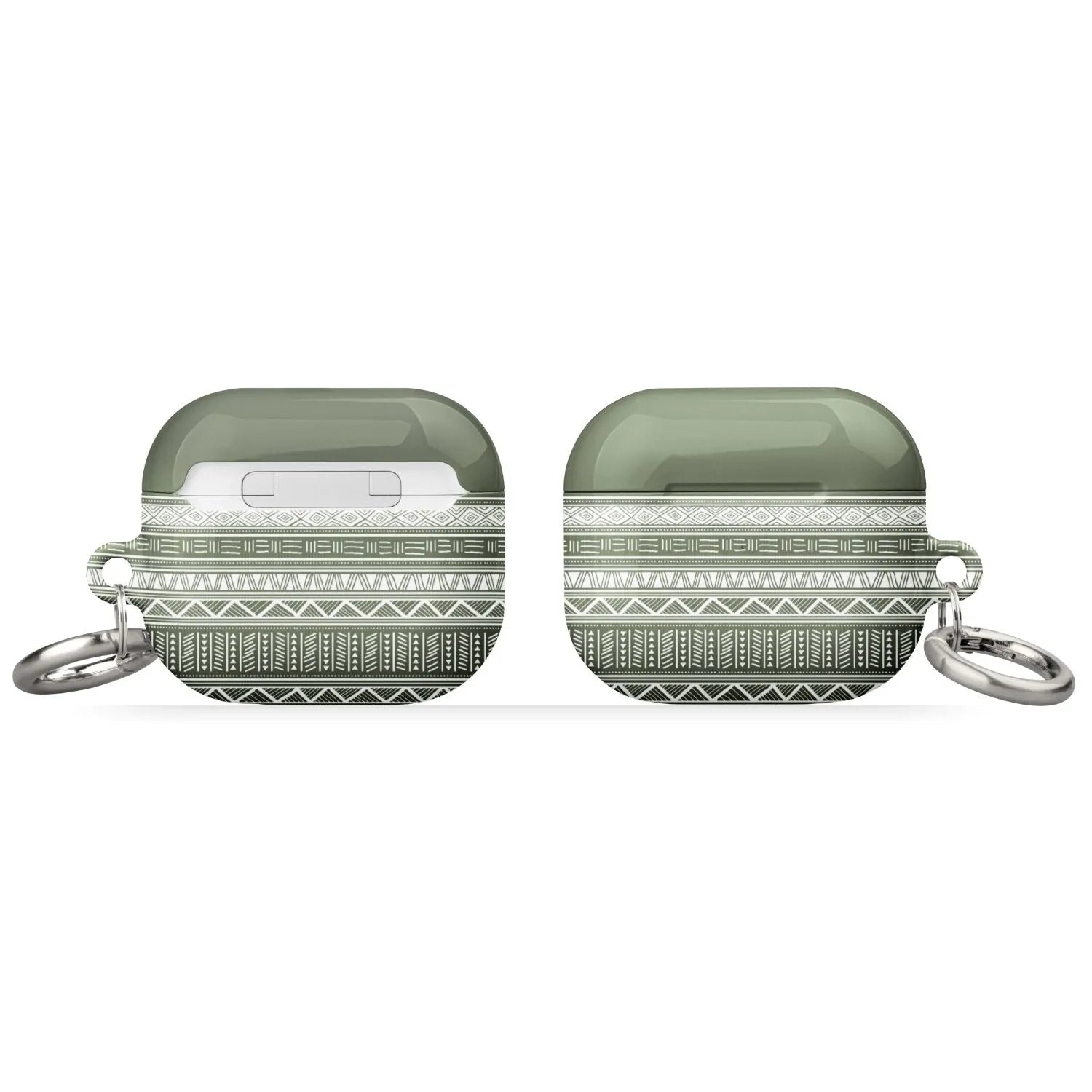 Light Green African Blanket AirPod 3 Case - The Global Wanderer