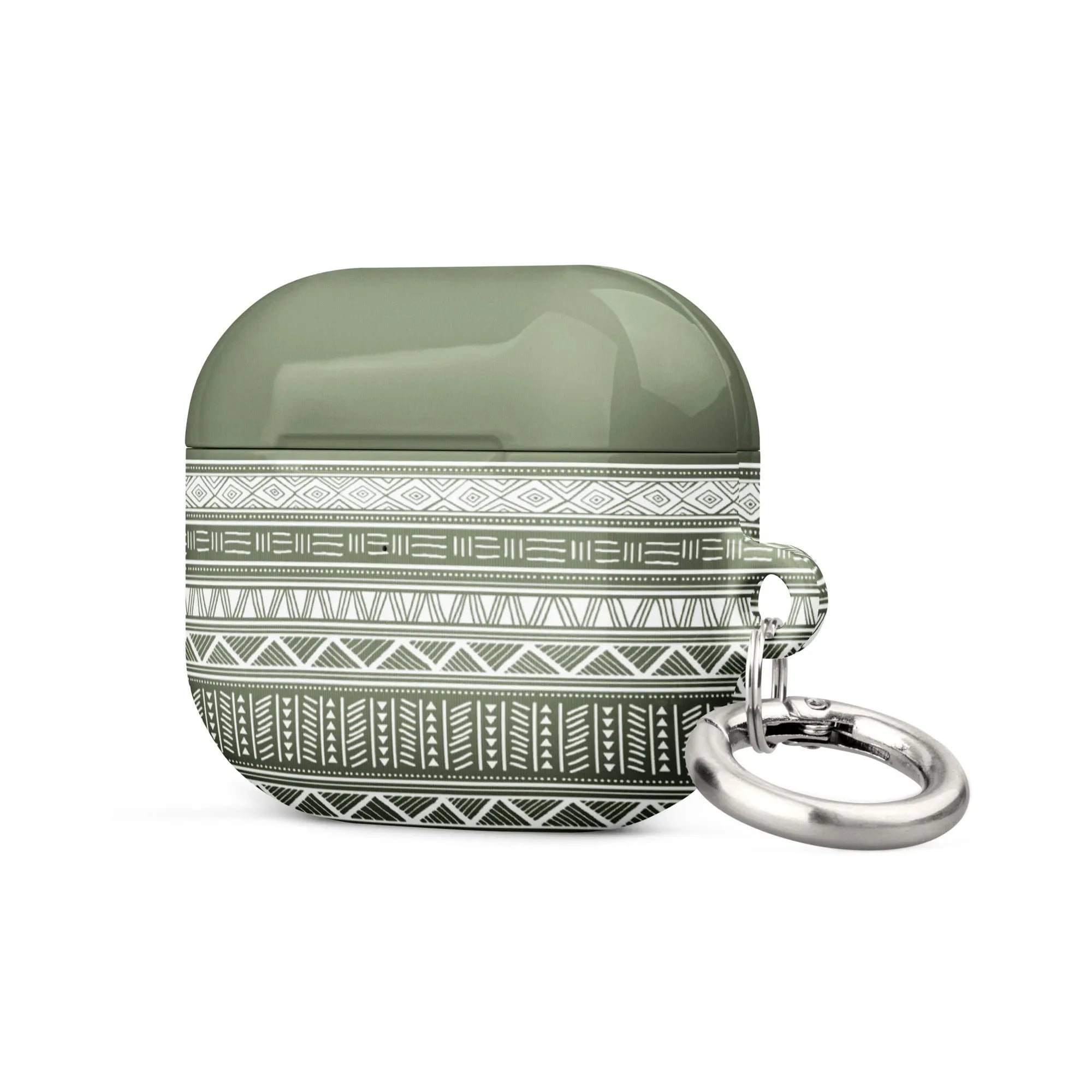 Light Green African Blanket AirPod 3 Case - The Global Wanderer