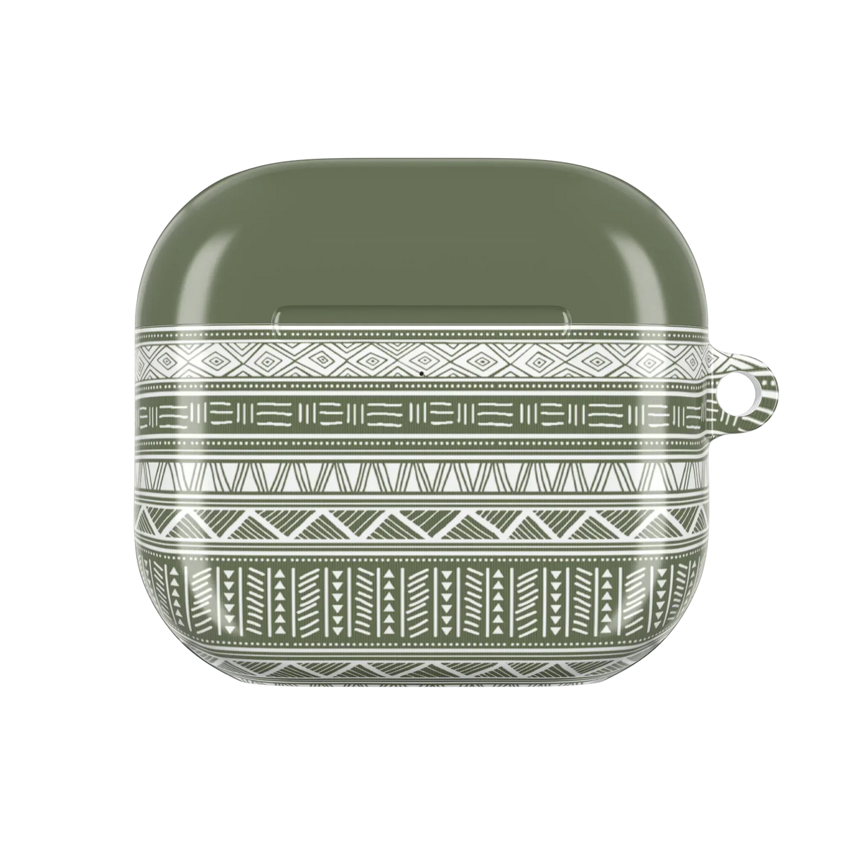 Light Green African Blanket AirPods 4 Case - The Global Wanderer