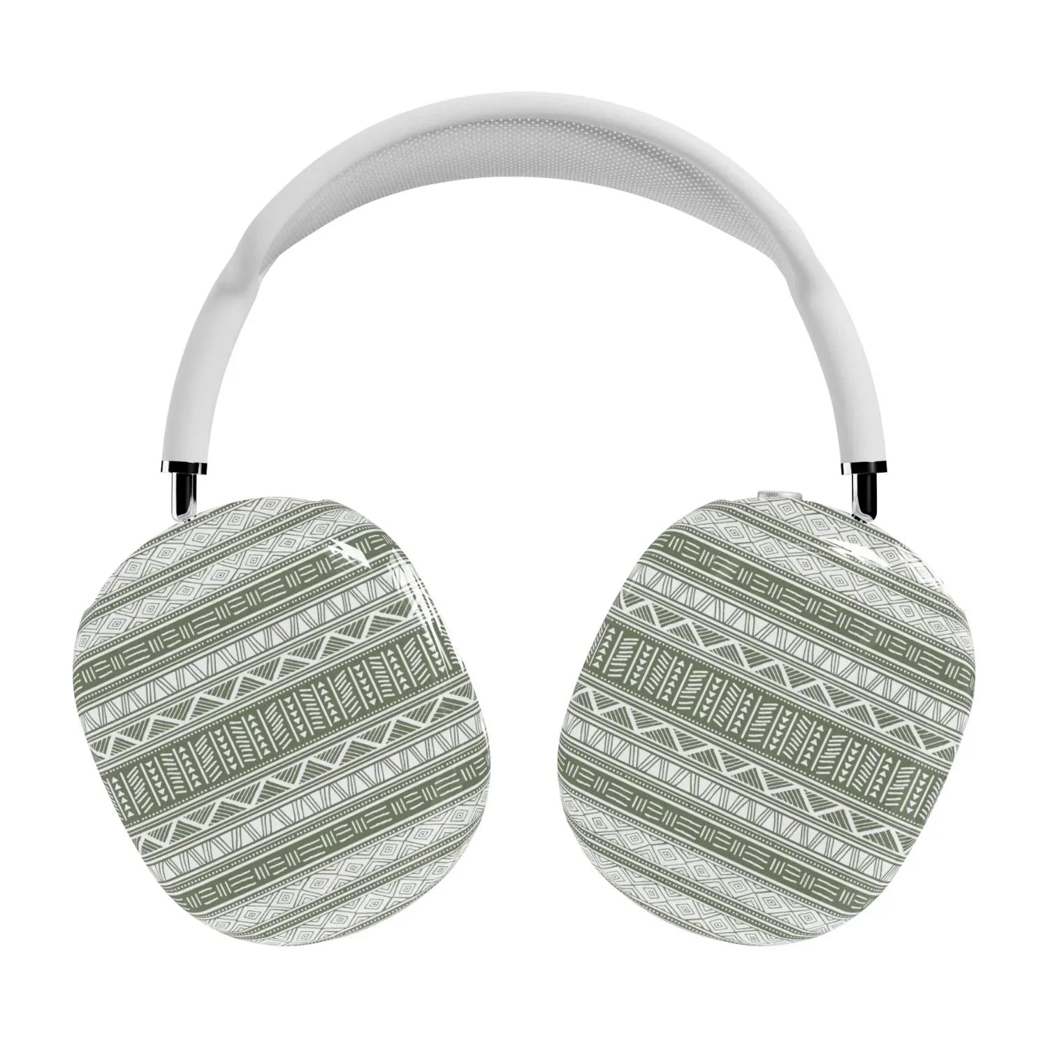 Light Green African Blanket AirPods Max Case - The Global Wanderer
