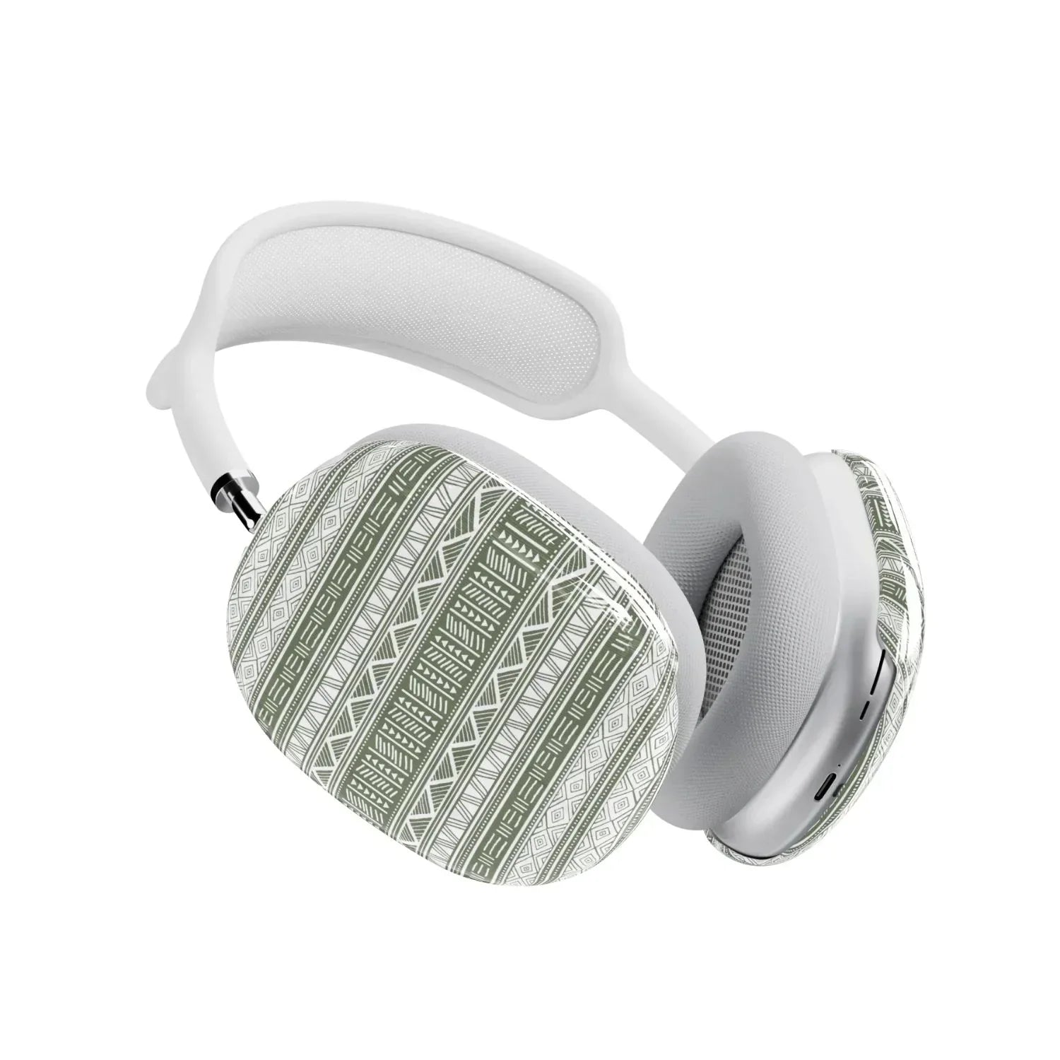 Light Green African Blanket AirPods Max Case - The Global Wanderer