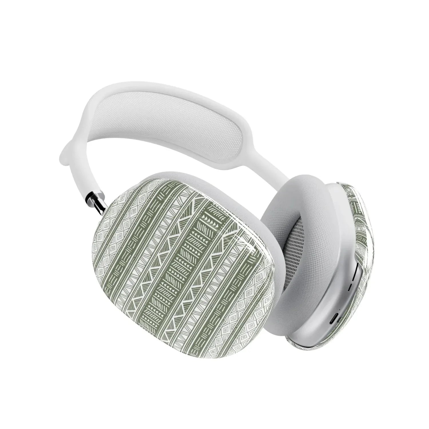 Light Green African Blanket AirPods Max Case - The Global Wanderer