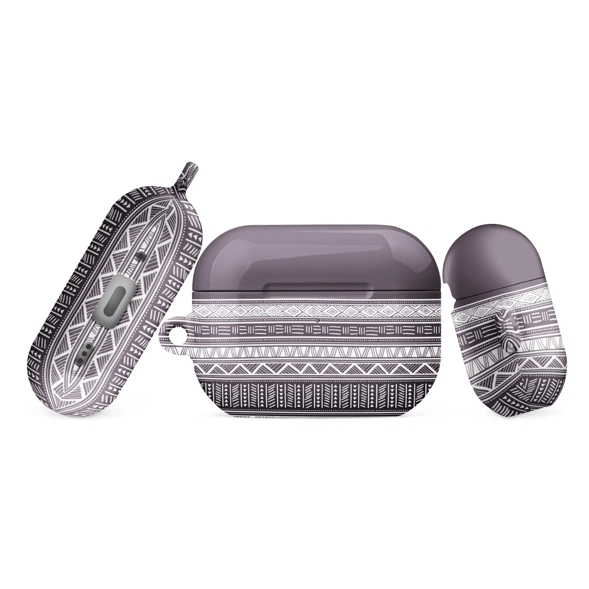 Light Purple African Blanket AirPod Pro 2 Case - The Global Wanderer