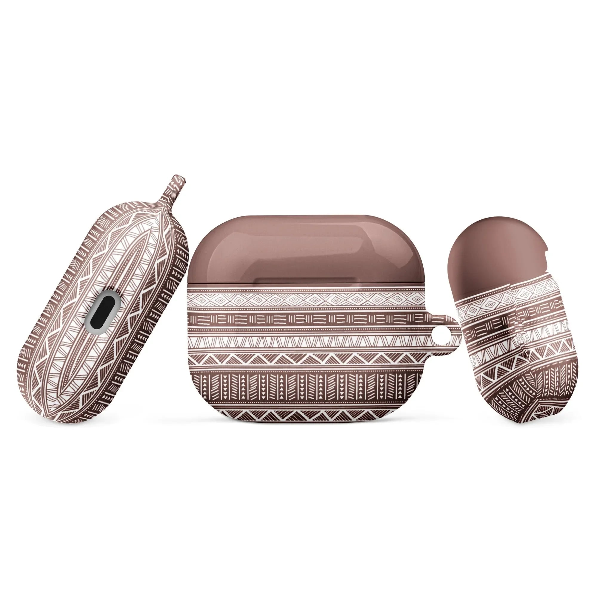 Light Red African Blanket AirPod 3 Case - The Global Wanderer