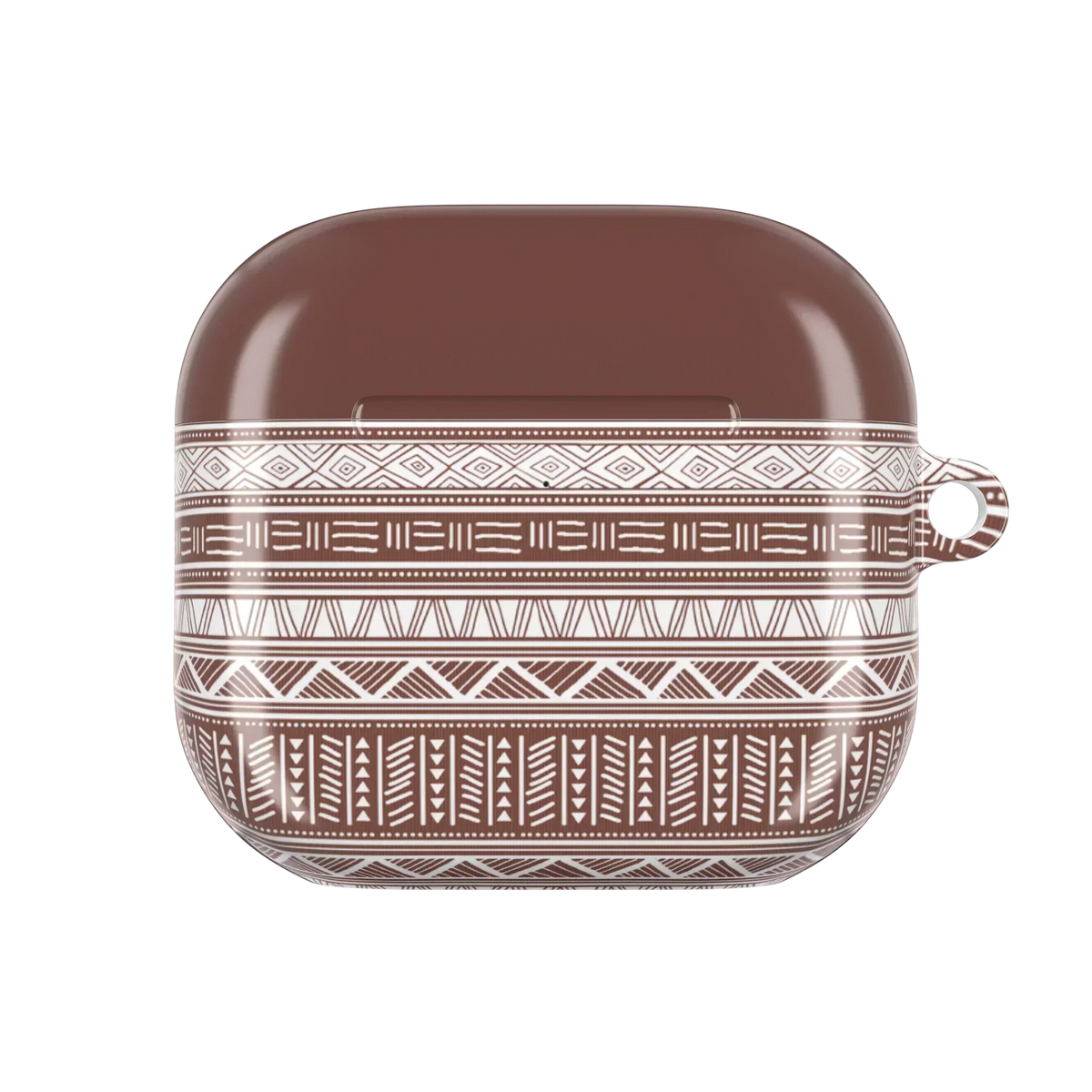 Light Red African Blanket AirPods 4 Case - The Global Wanderer
