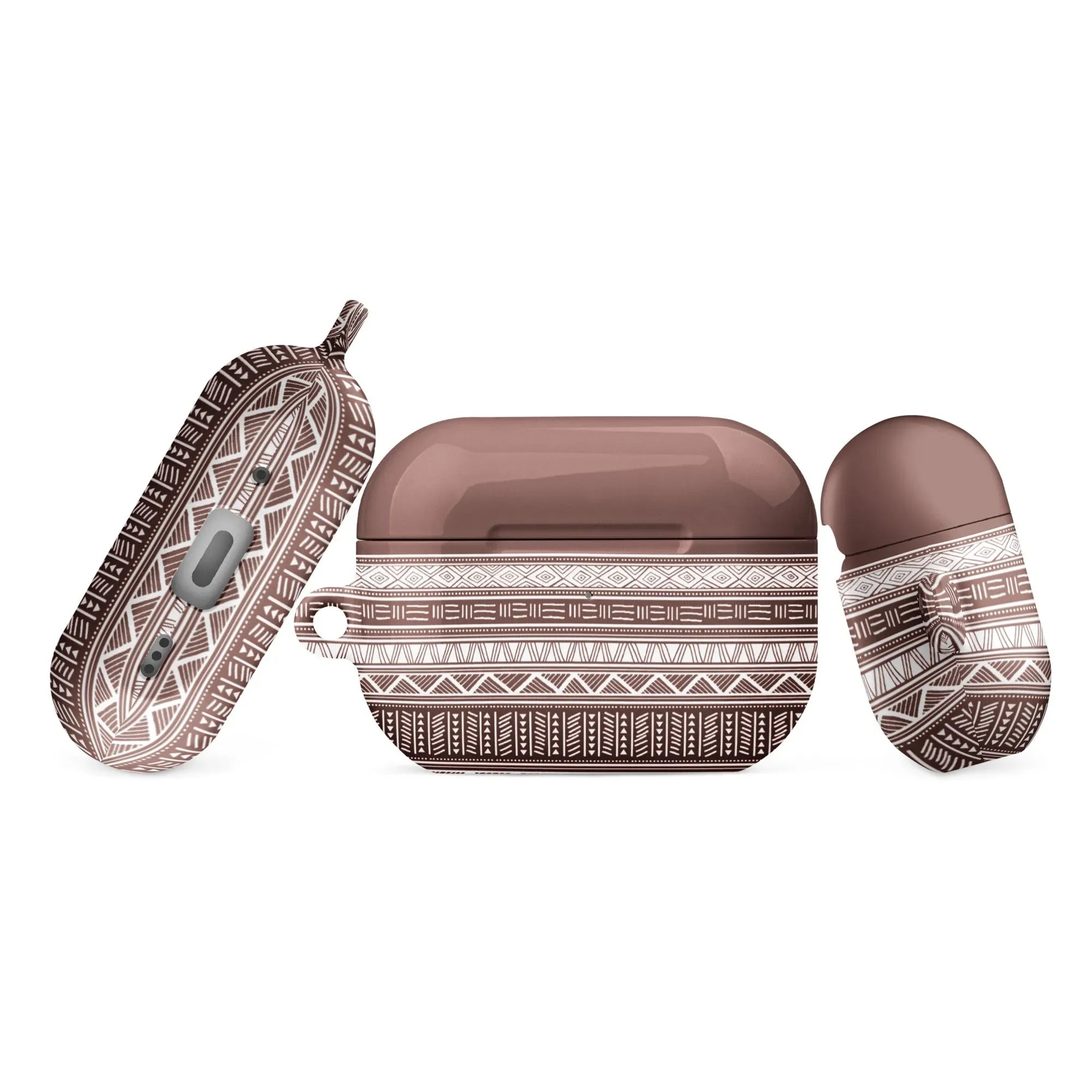 Light Red African Blanket AirPod Pro 2 Case - The Global Wanderer
