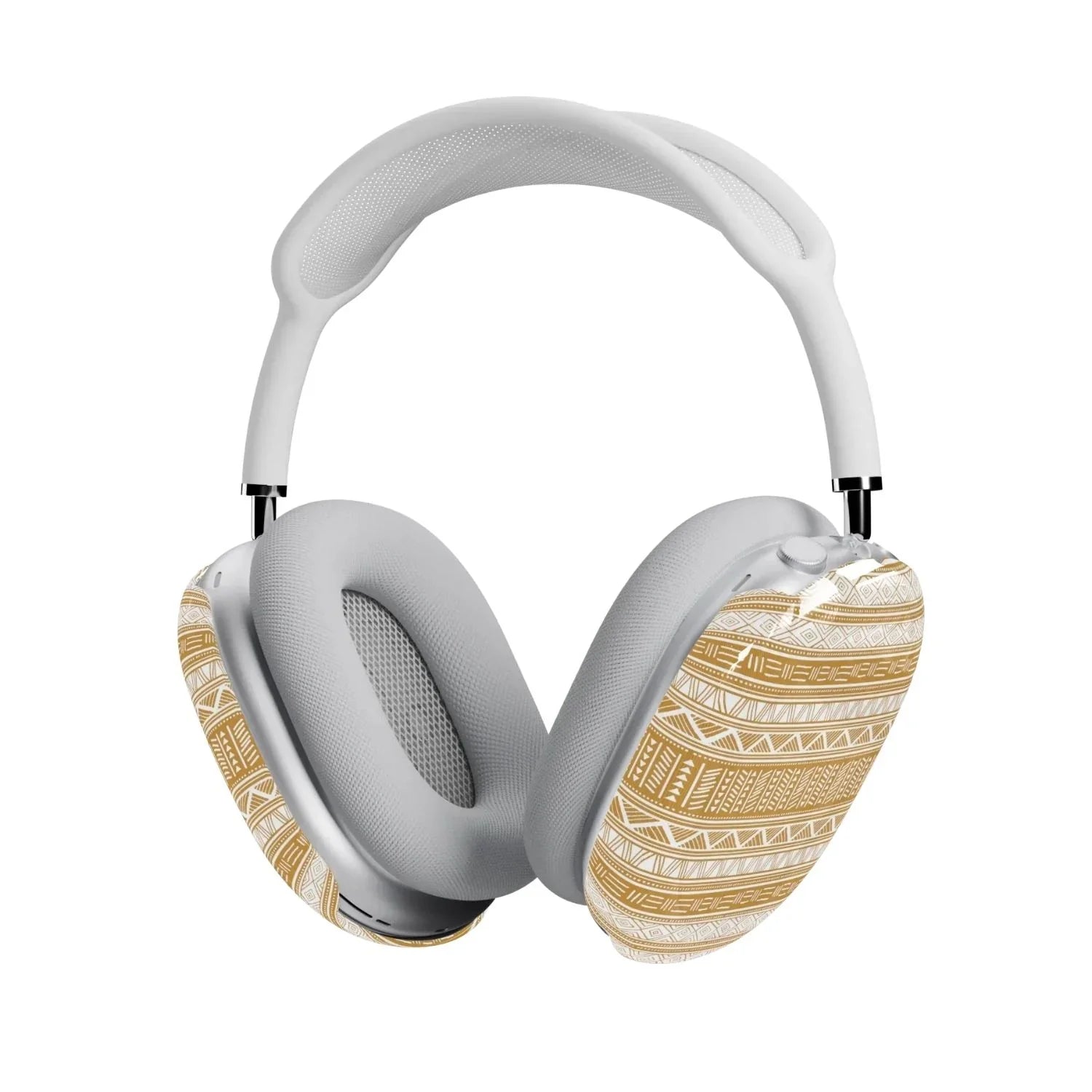 Light Yellow African Blanket AirPods Max Case - The Global Wanderer